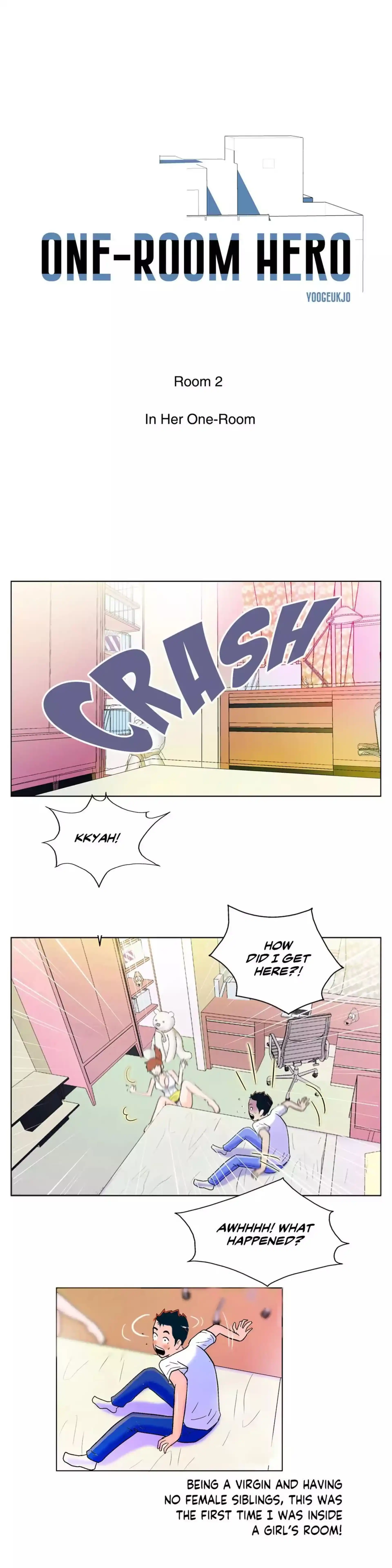 One-Room Hero Chapter 002 In Her One-Room page 3