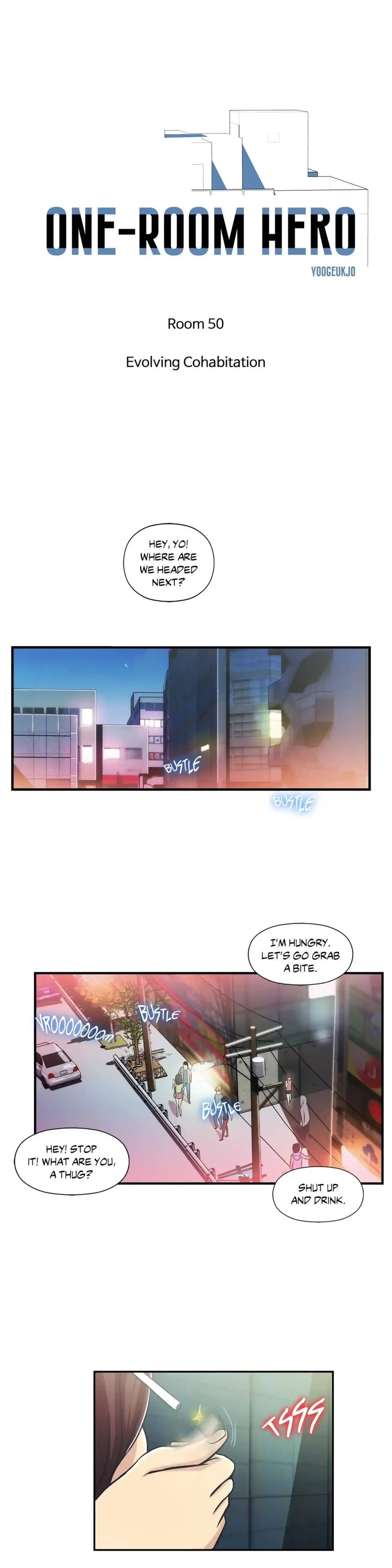 One-Room Hero Chapter 050 Evolving Cohabitation page 1