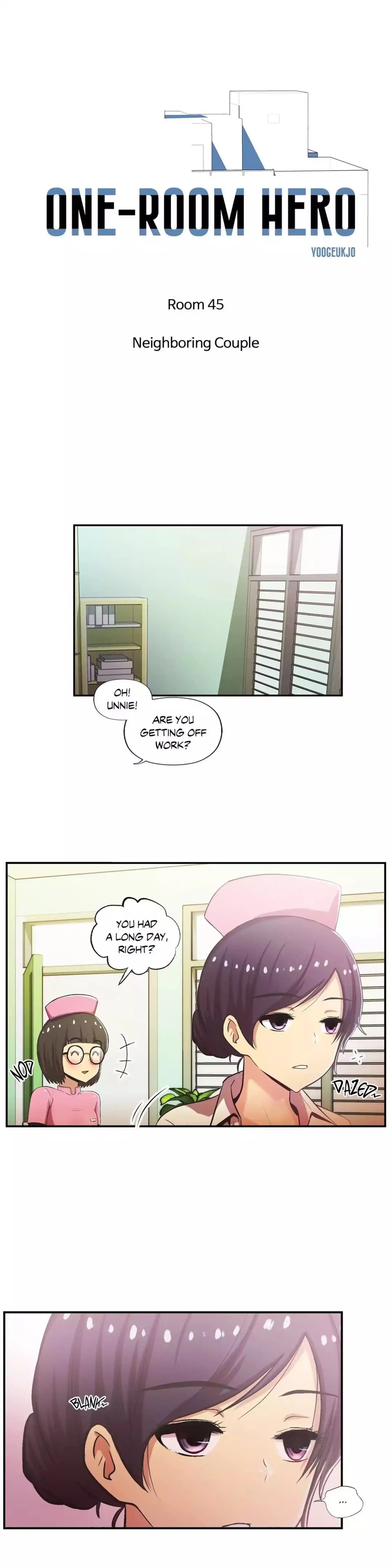 One-Room Hero Chapter 045 Neighboring Couple page 1