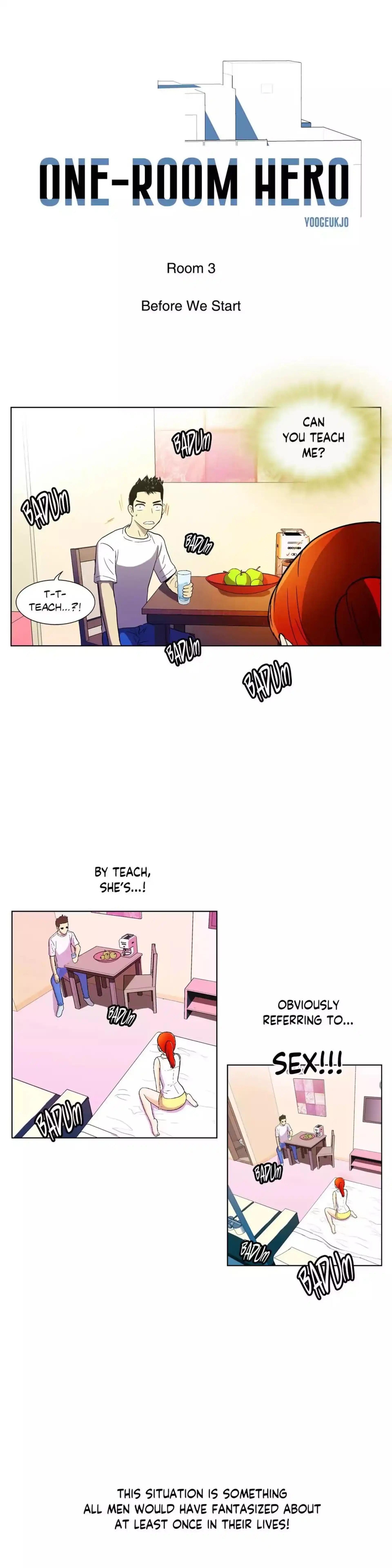 One-Room Hero Chapter 003 Before We Start page 3