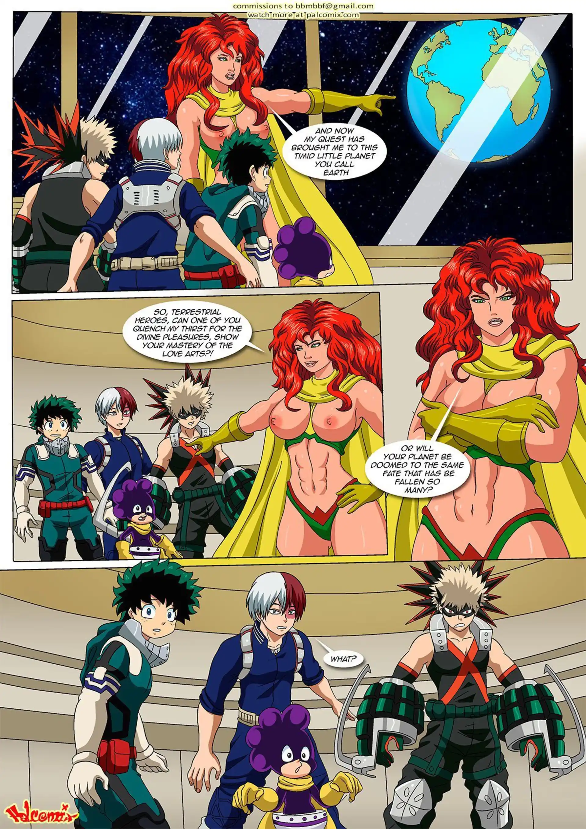 Cosmic Menace Cosmic Menace - Chapter 1 (My Hero Academia) page 7