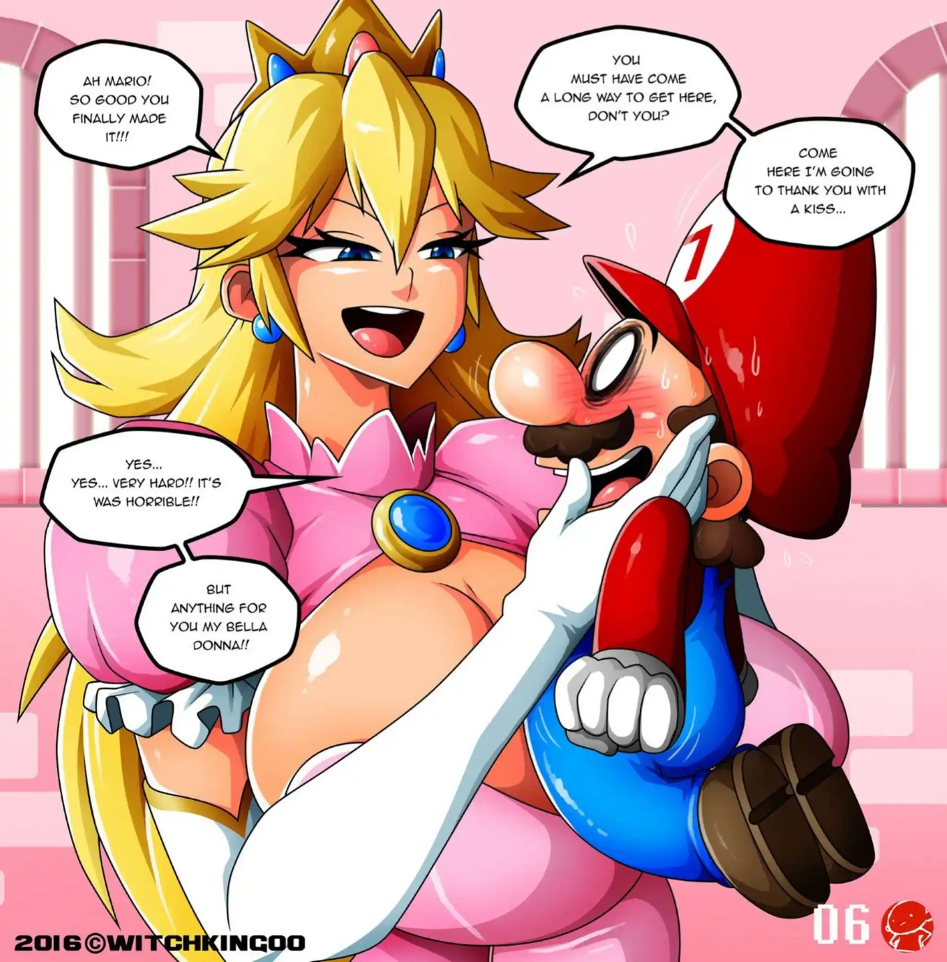 Princess Peach Princess Peach - Thanks Mario! - Chapter 2 (Mario Series) page 7