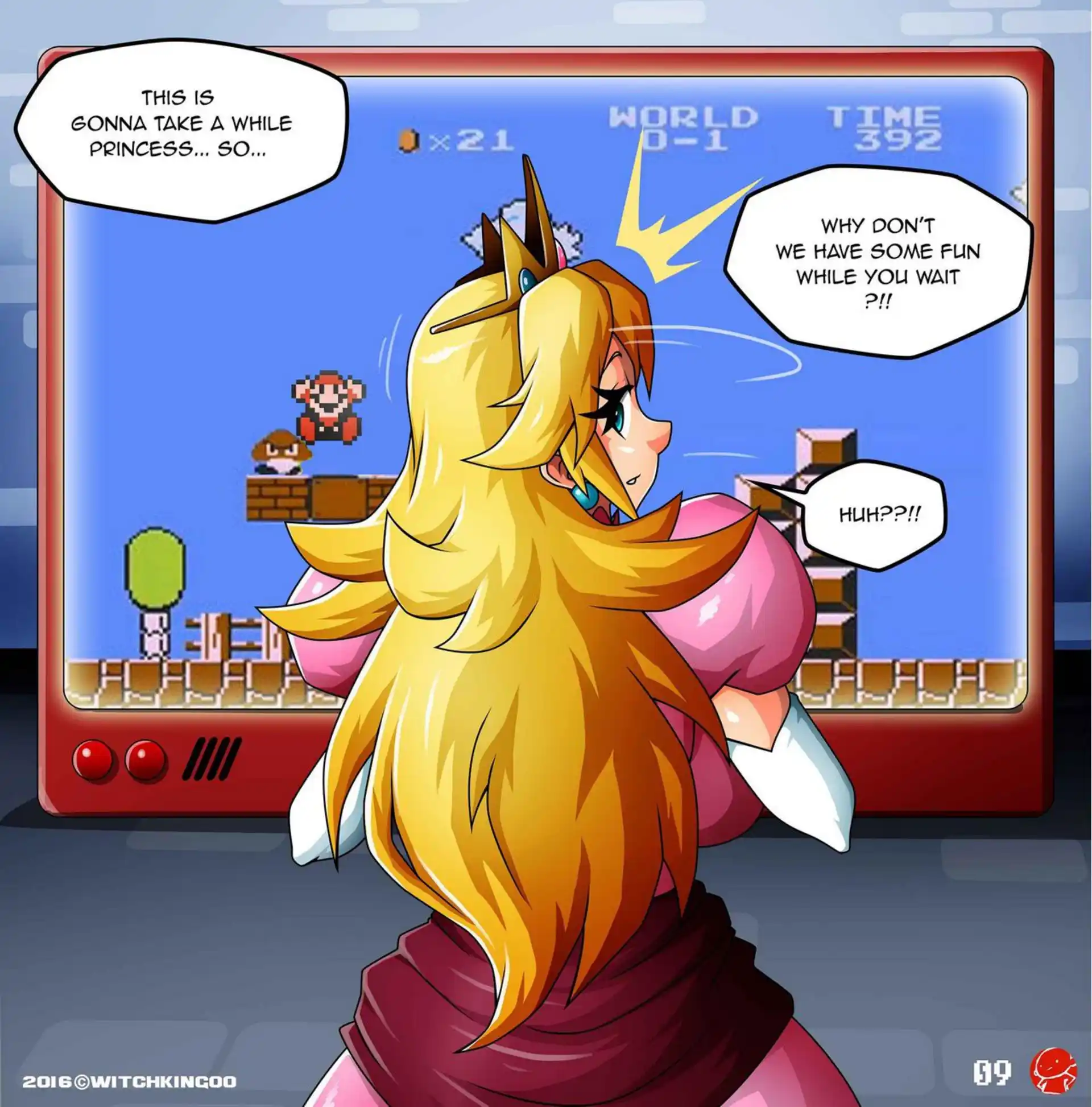 Princess Peach Princess Peach - Help Me Mario! - Chapter 1 (Mario Series) page 10