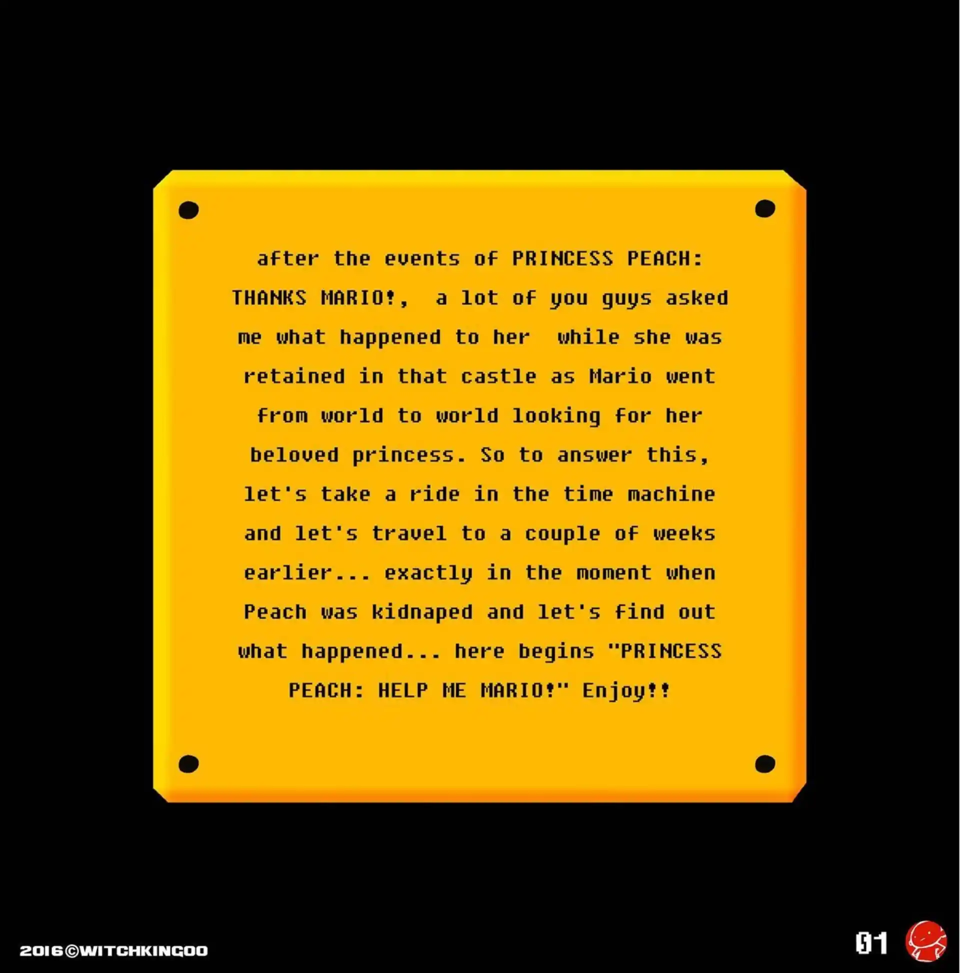 Princess Peach Princess Peach - Help Me Mario! - Chapter 1 (Mario Series) page 2