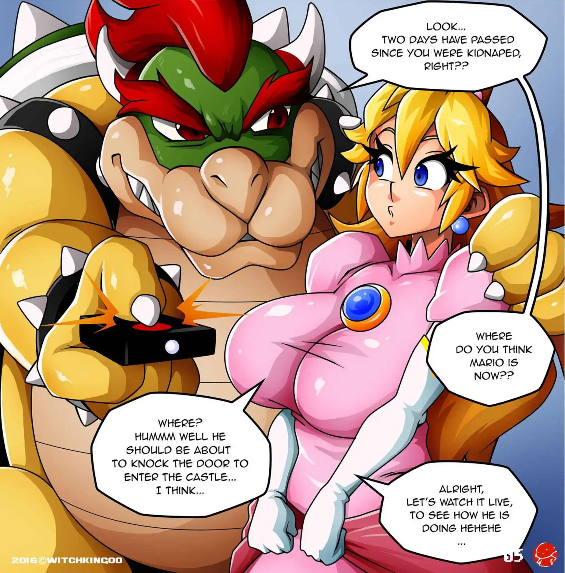 Princess Peach Princess Peach - Help Me Mario! - Chapter 1 (Mario Series) page 6