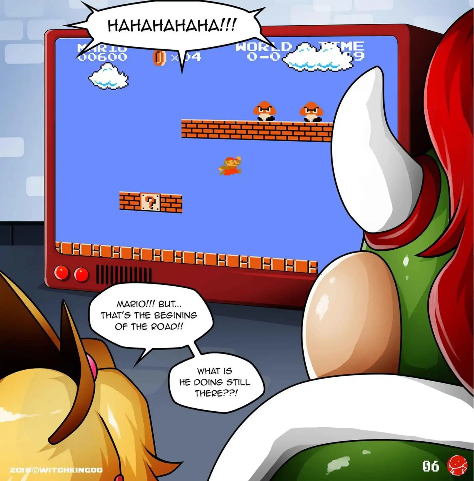 Princess Peach Princess Peach - Help Me Mario! - Chapter 1 (Mario Series) page 7