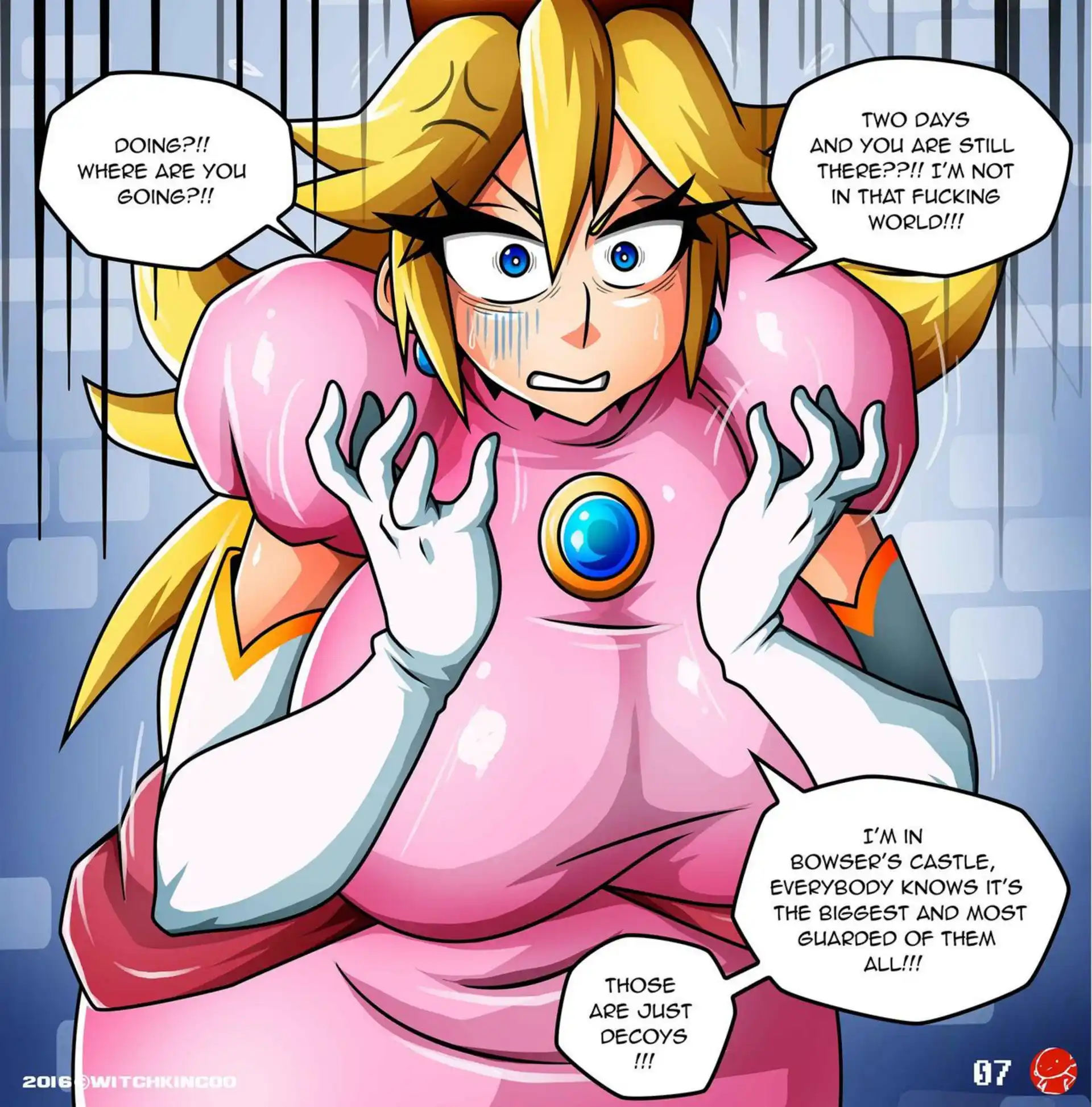 Princess Peach Princess Peach - Help Me Mario! - Chapter 1 (Mario Series) page 8