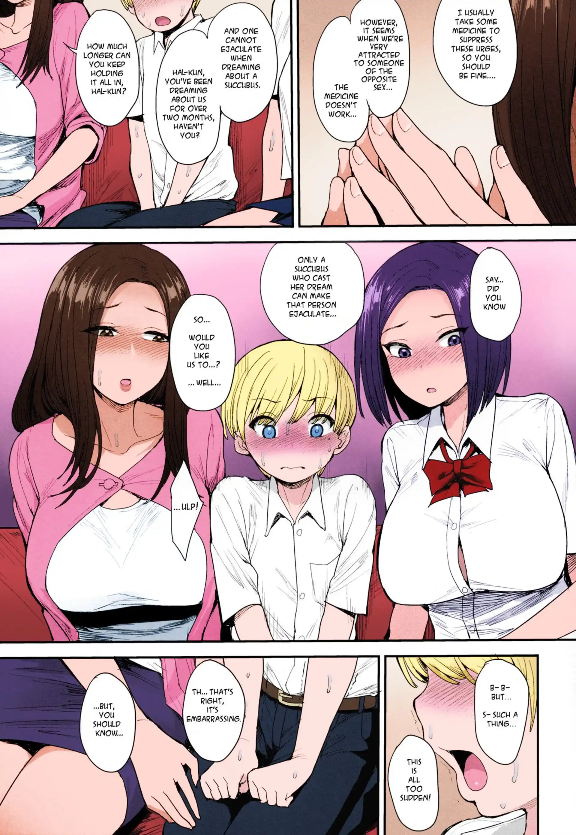 HOT A Succubus’ Neighbor 5 . A Succubus' Neighbor - Chapter 1 - Colored page 10