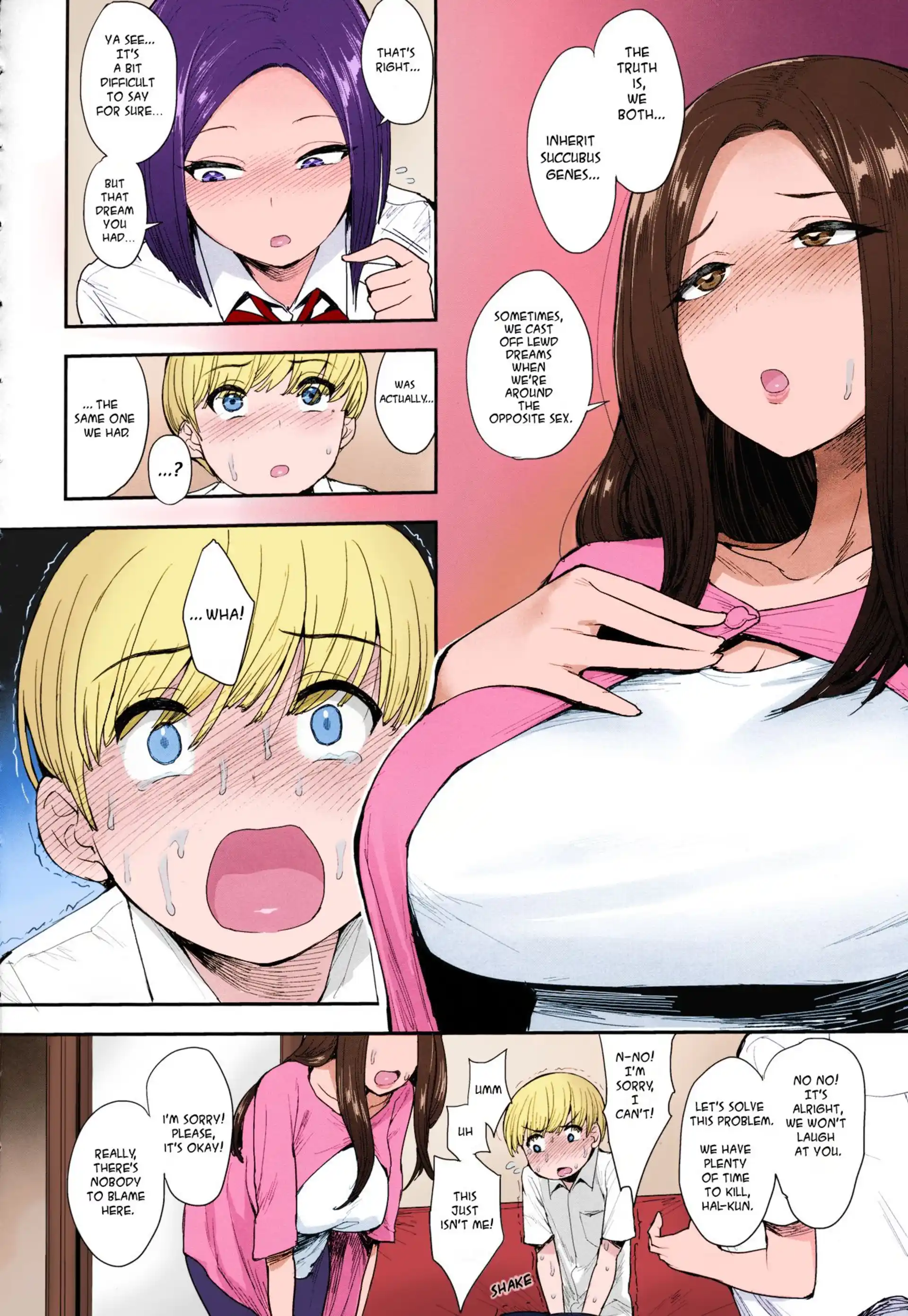 HOT A Succubus’ Neighbor 5 . A Succubus' Neighbor - Chapter 1 - Colored page 9