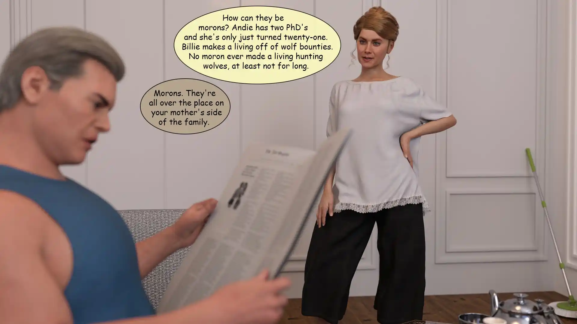 The Legacy and Naughty Cousins The Legacy and Naughty Cousins - Chapter 1 page 8