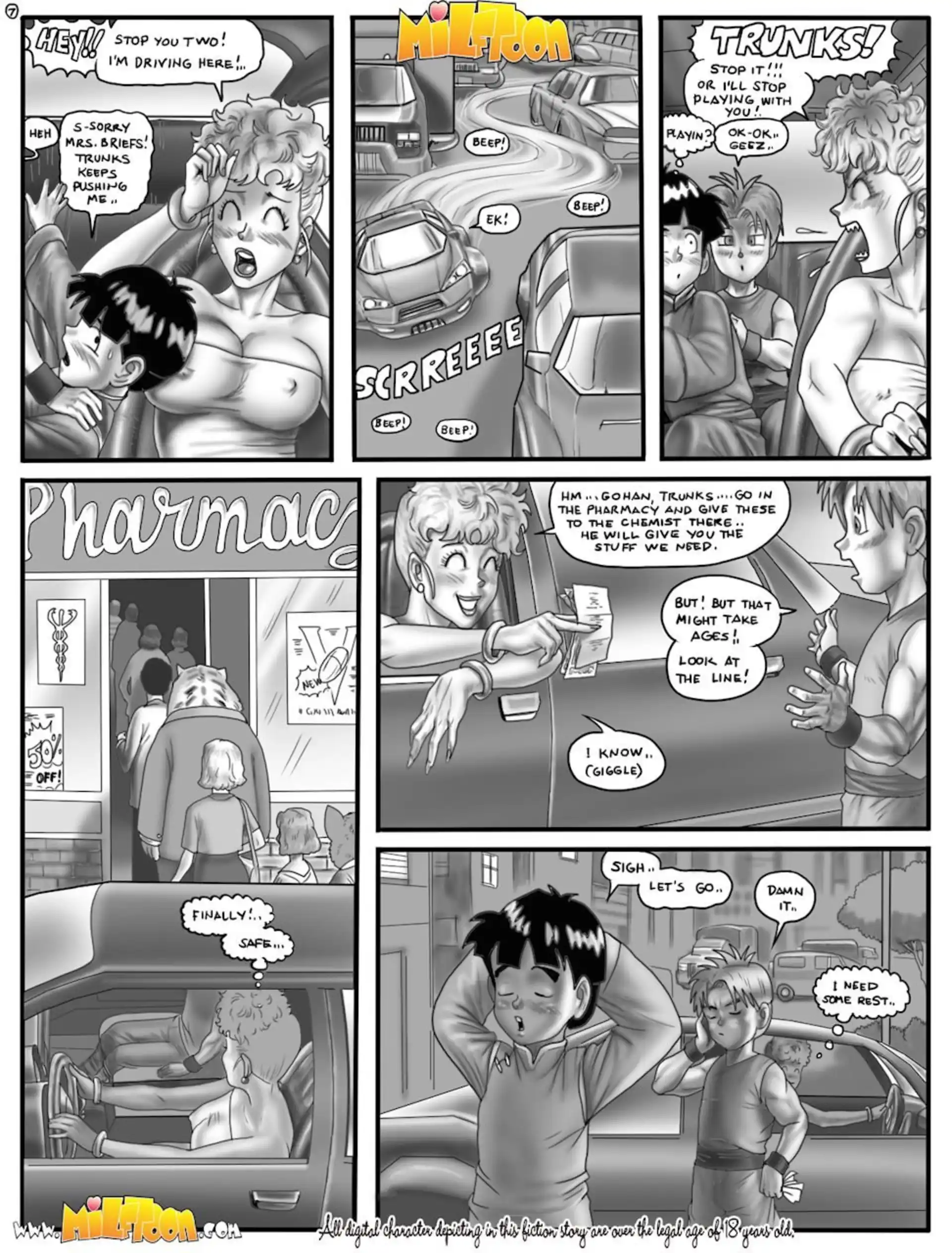 HOT DBX DBX - Chapter 2 (Dragon Ball Z) page 7