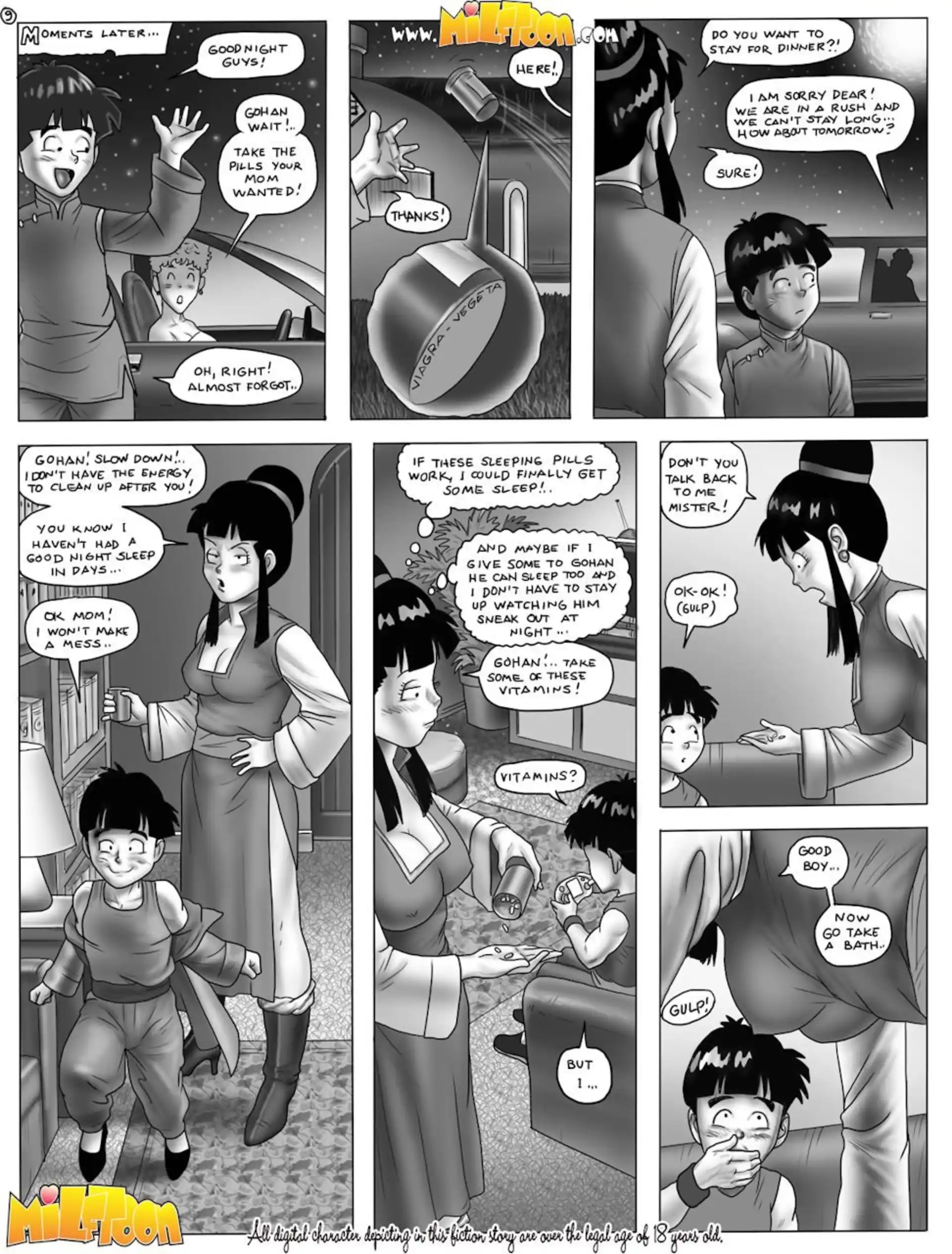 HOT DBX DBX - Chapter 2 (Dragon Ball Z) page 9