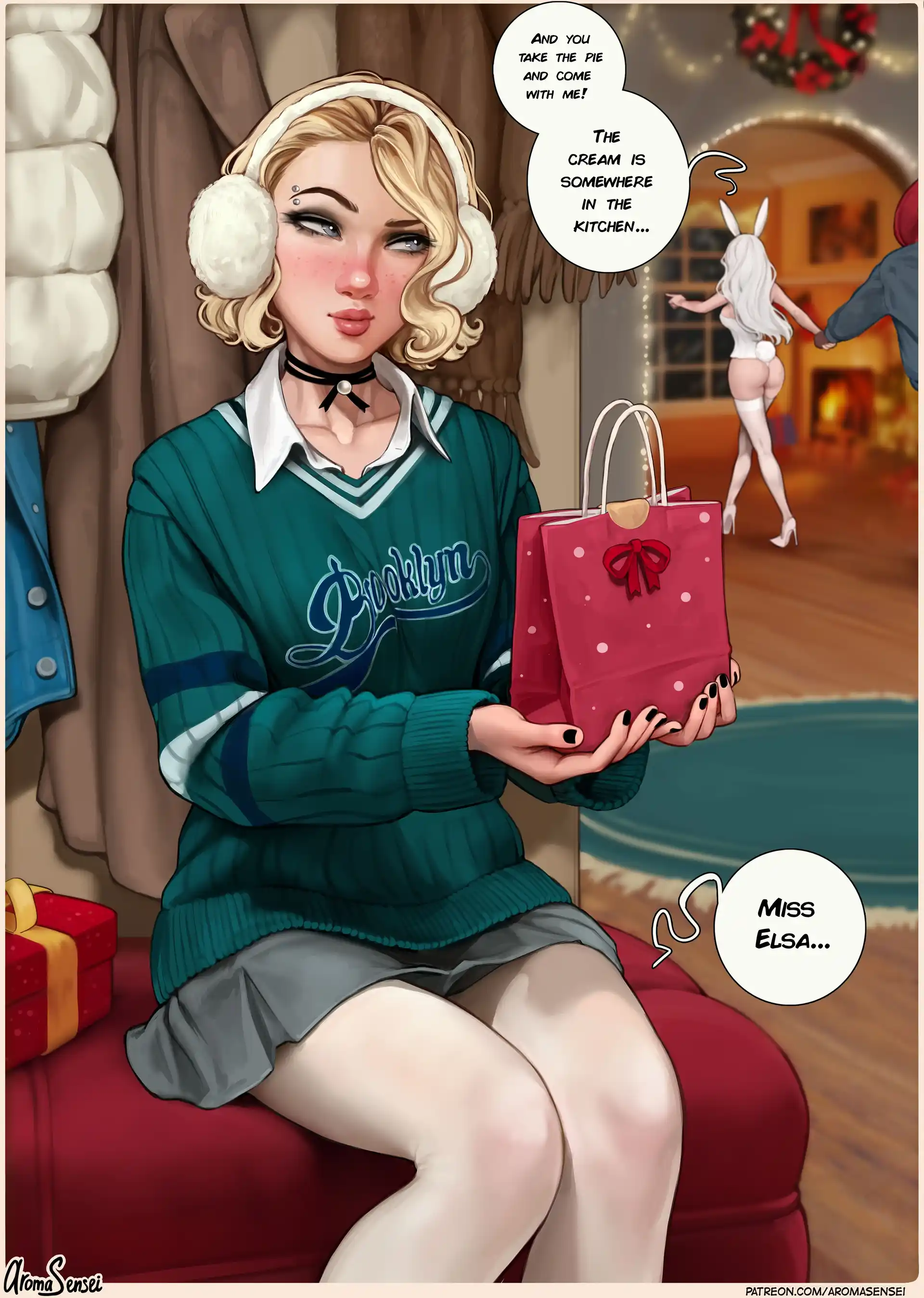 Frozen Inc Christmas Party 2022 5 . Frozen Inc Christmas Party 2022 - Shemale - Chapter 1 (Frozen) page 8