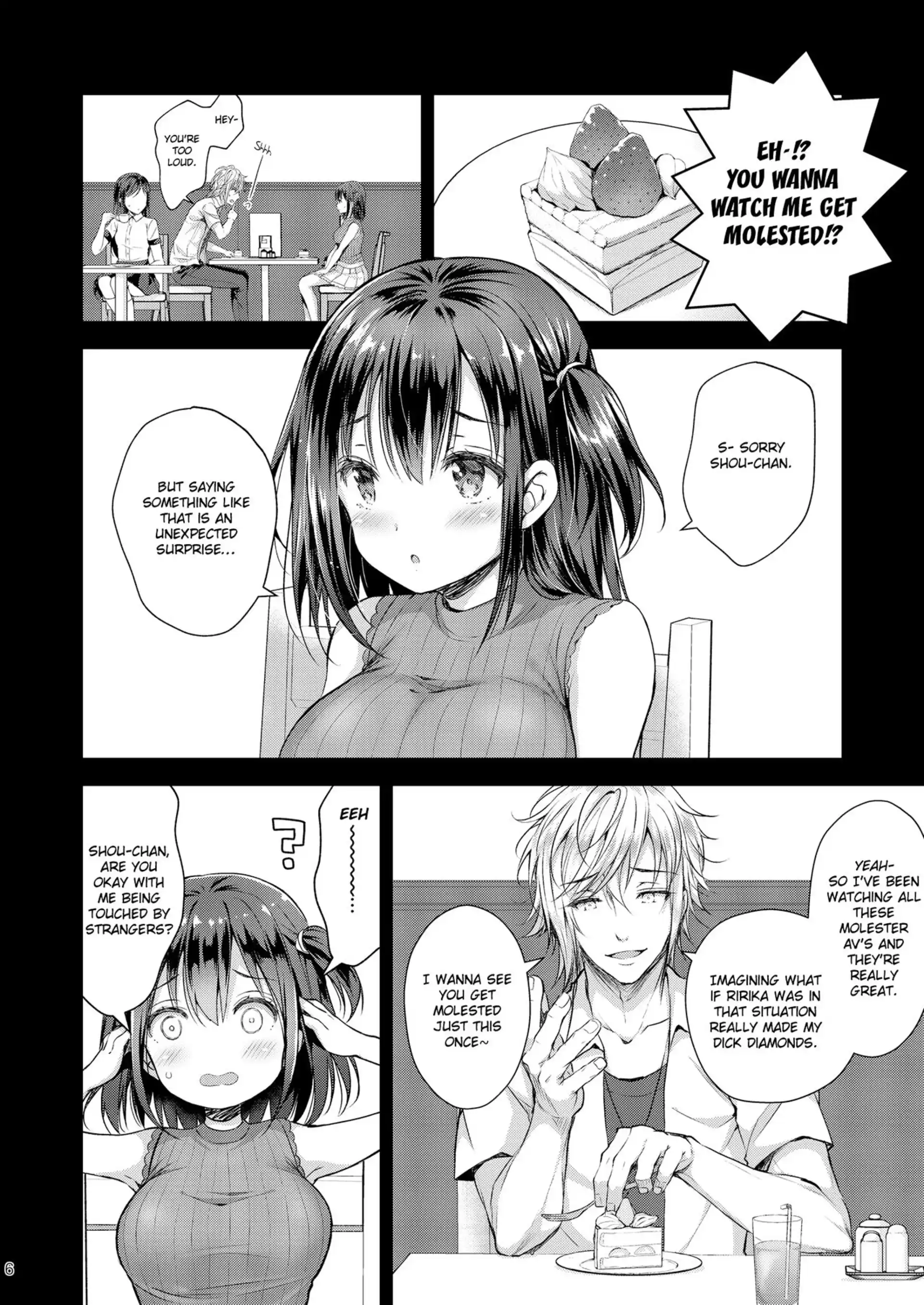 Shameless Molester On Train Shameless Molester On Train - Chapter 4 page 6