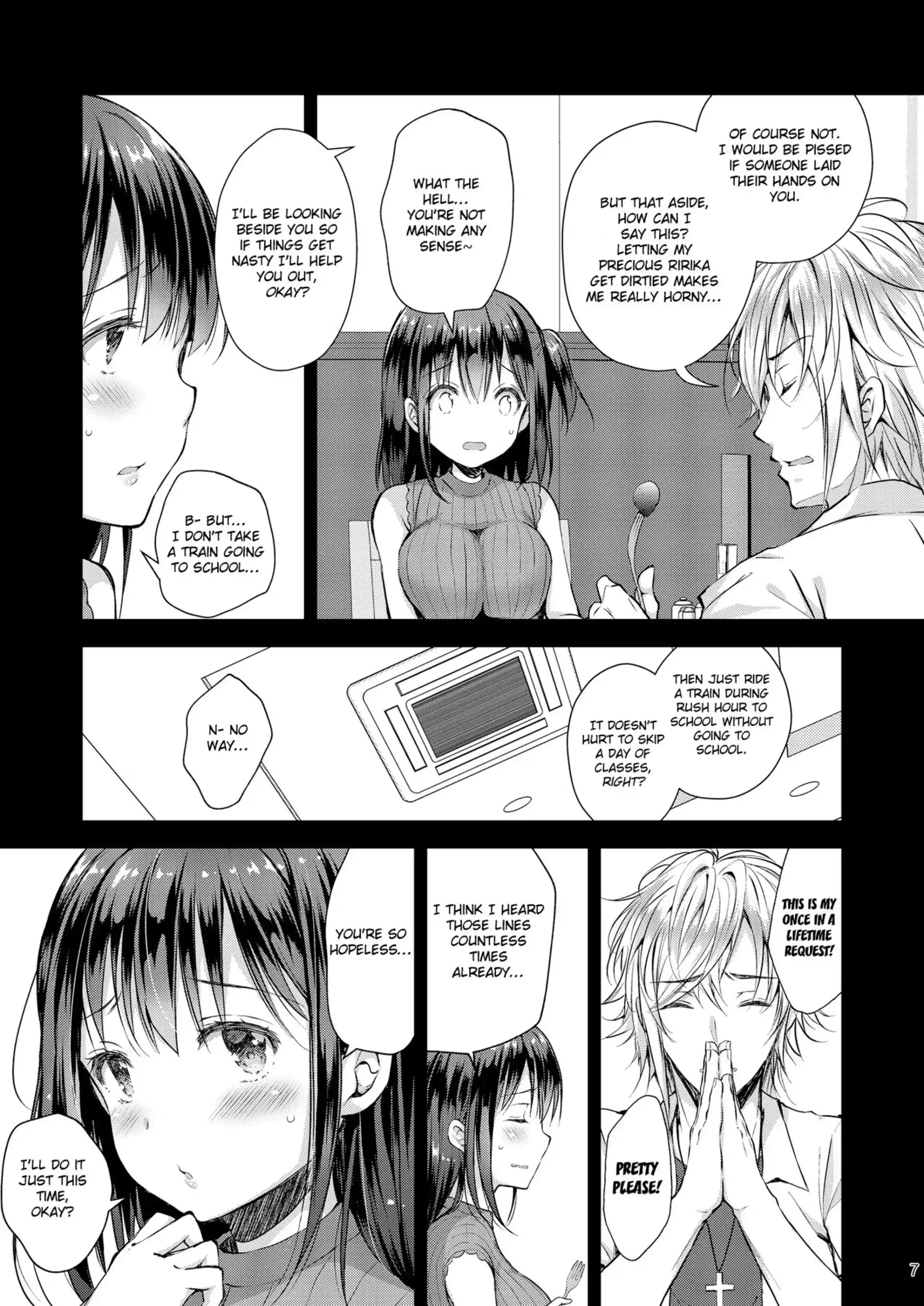 Shameless Molester On Train Shameless Molester On Train - Chapter 4 page 7
