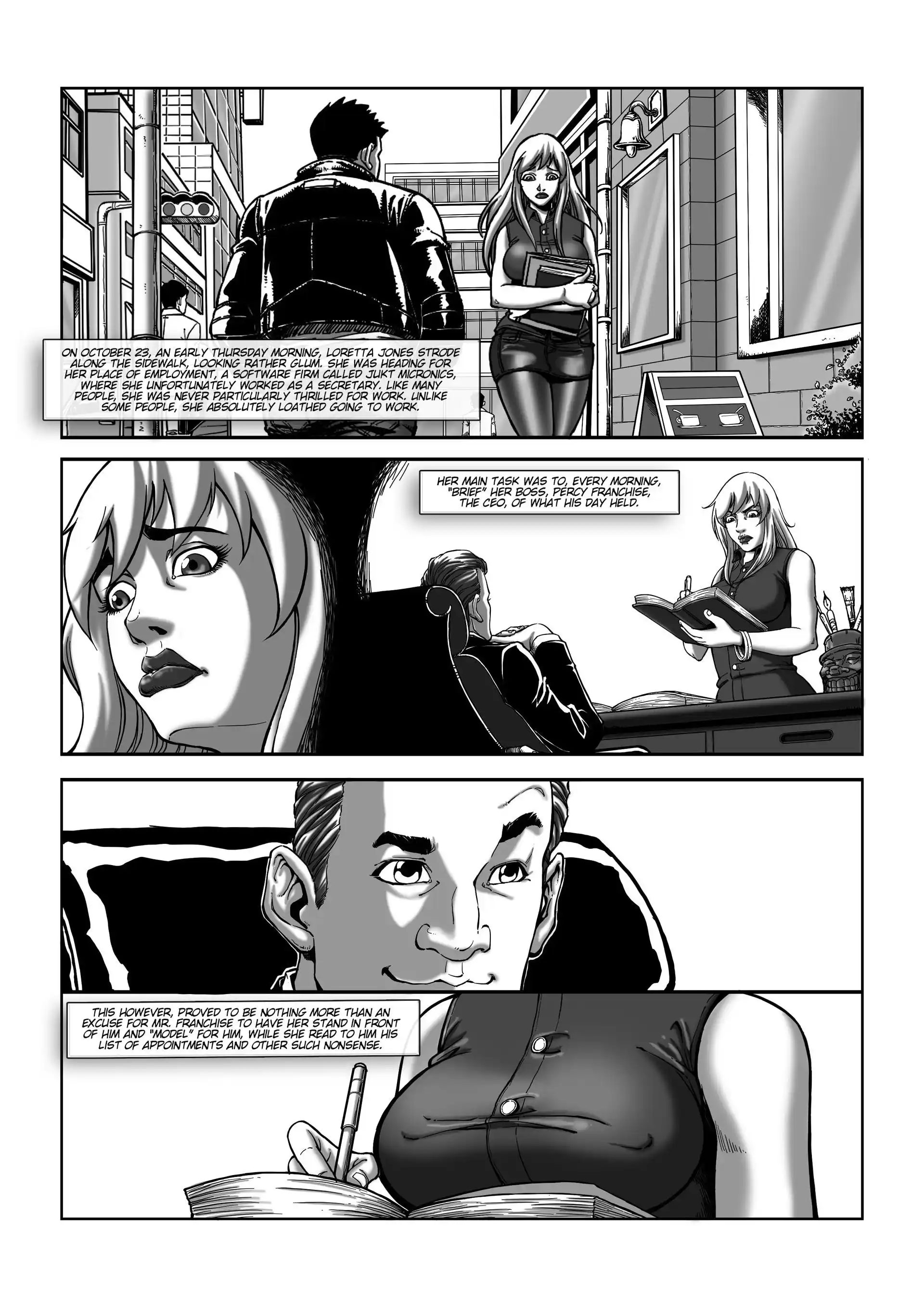 A Secretary’s Tale A Secretary's Tale - Chapter 1 page 3