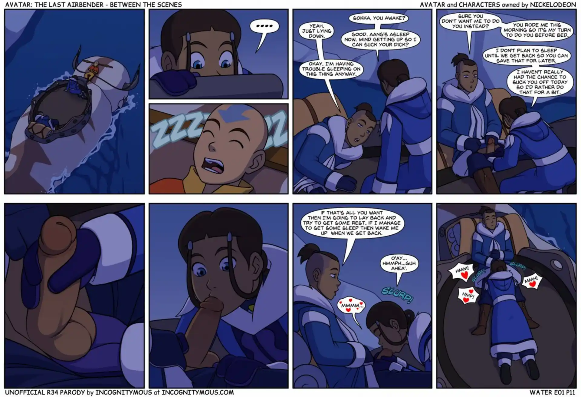 HOT Between The Scenes Between The Scenes - Chapter 1 (Avatar: The Last Airbender) page 11
