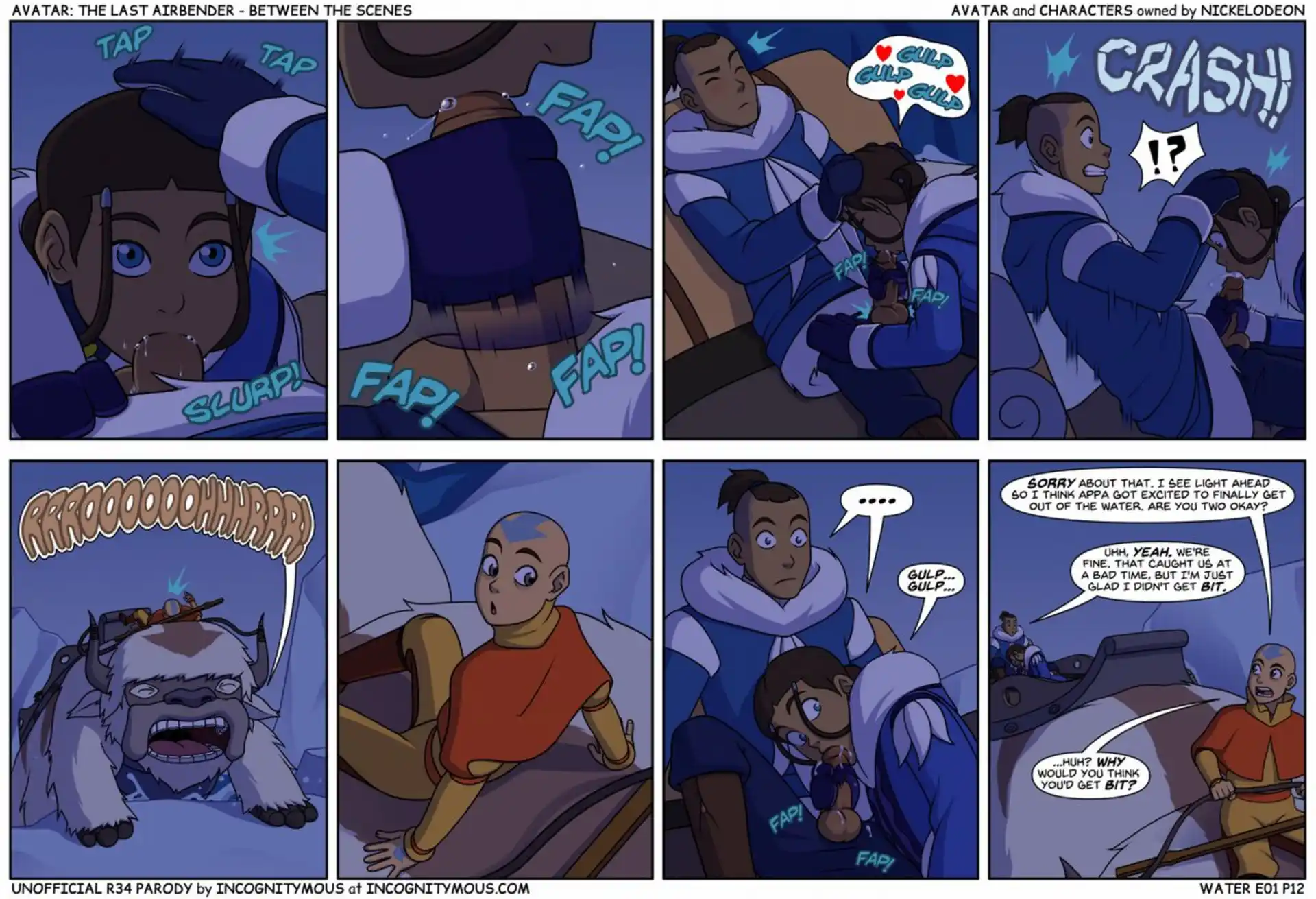 HOT Between The Scenes Between The Scenes - Chapter 1 (Avatar: The Last Airbender) page 12