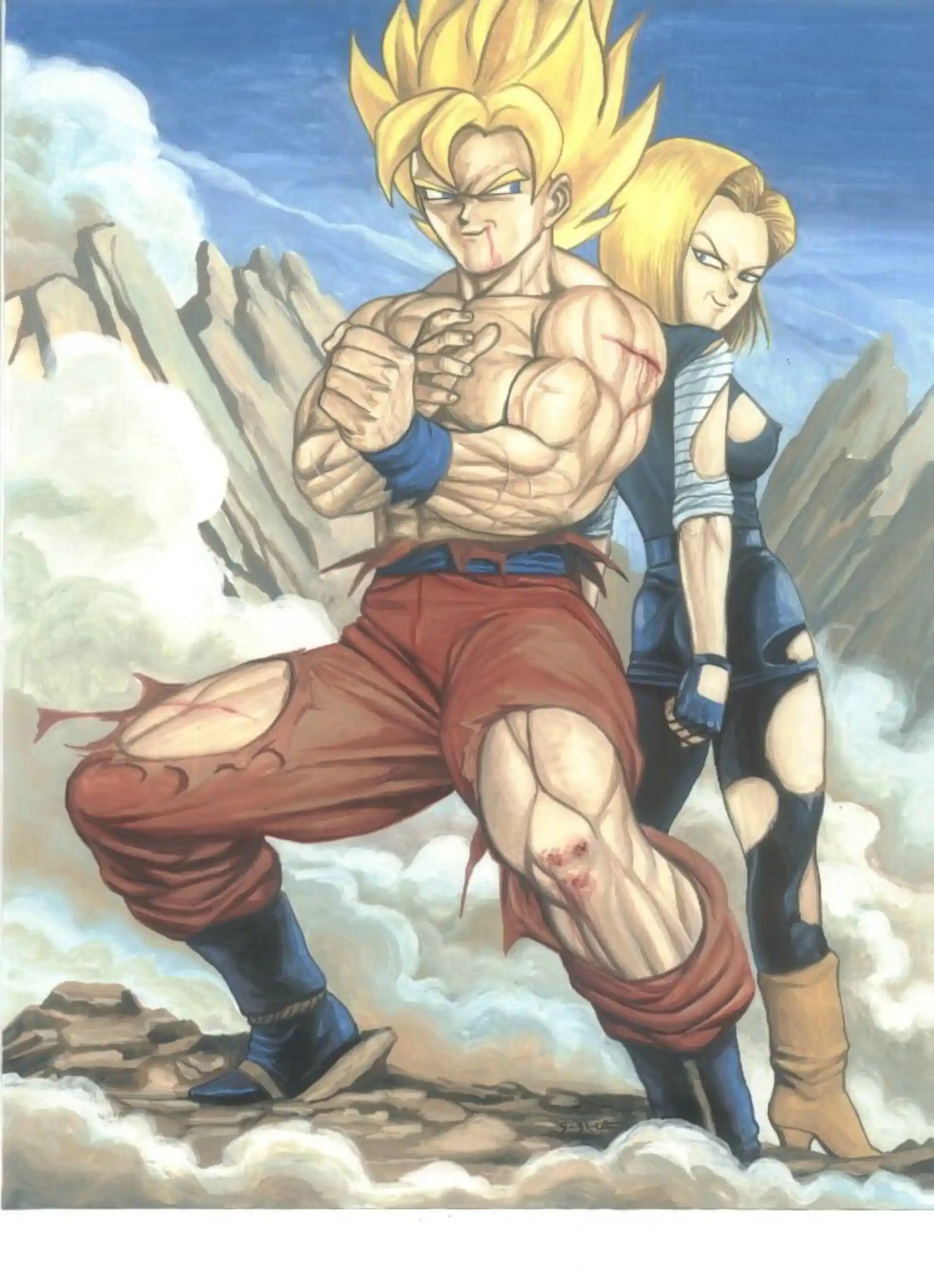 Artworks Dragon Ball Z Colored Artworks - page 12