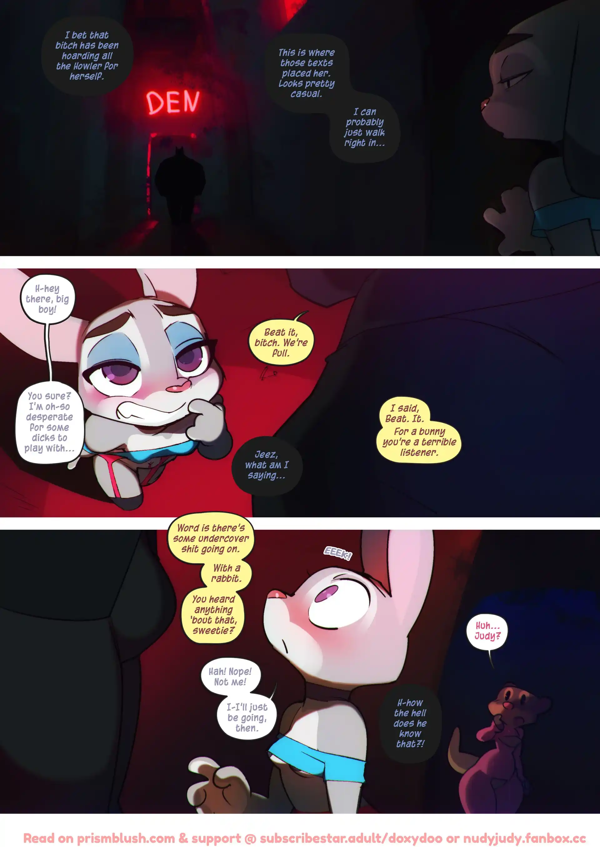 Sweet Sting Rock Bottom Girls - Chapter 4 (Zootopia) page 9