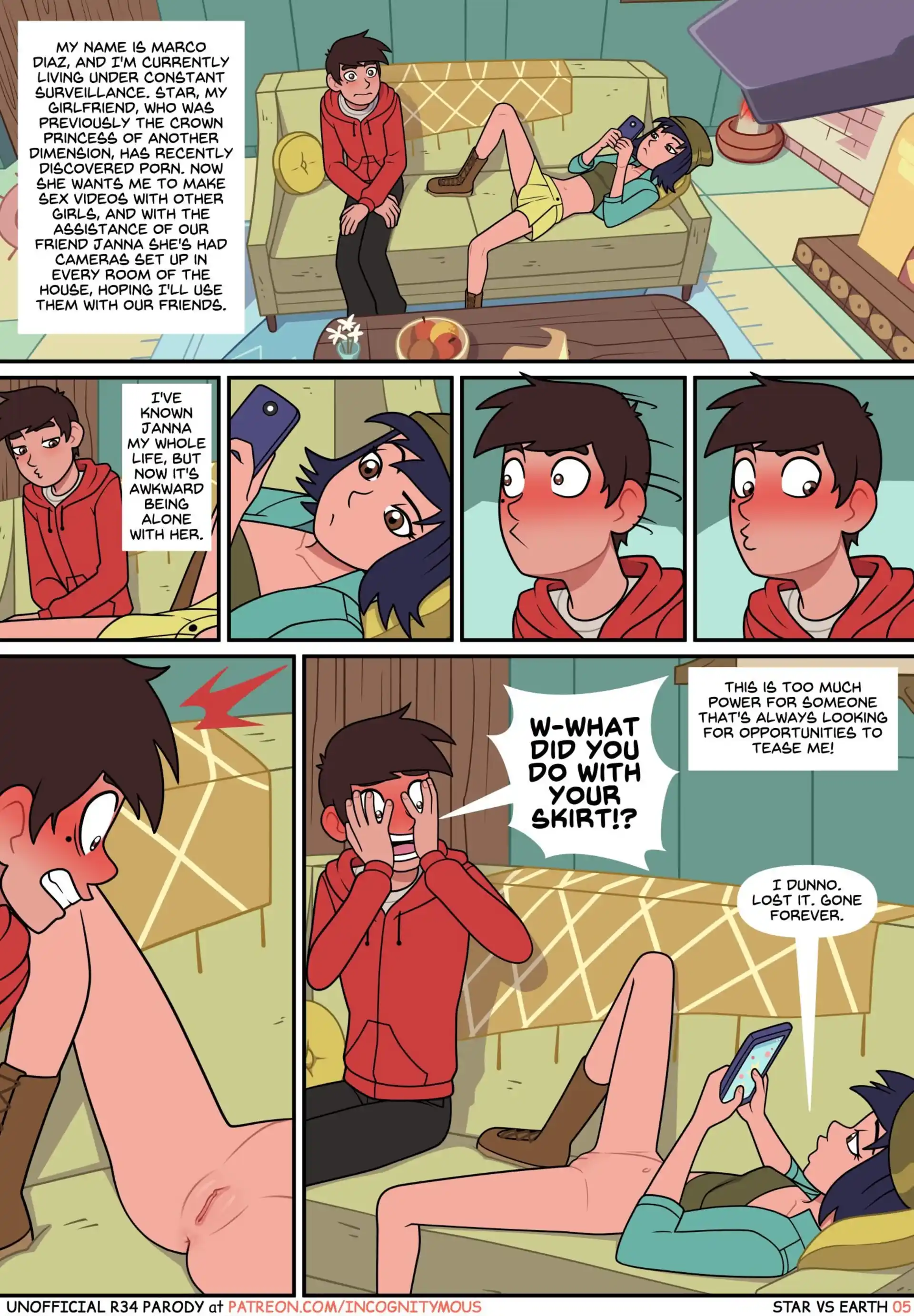 Star vs. Earth Star vs. Earth - Chapter 1 (Star VS. The Forces Of Evil) page 5
