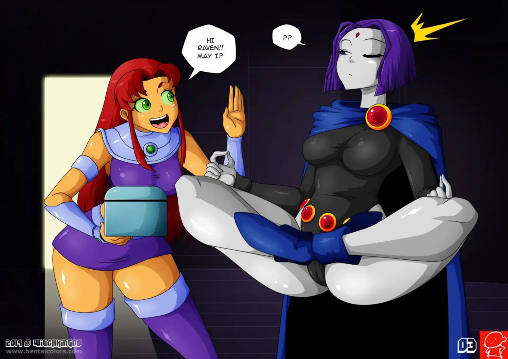 The Magic Crystal The Magic Crystal - Chapter 1 (Teen Titans) page 4