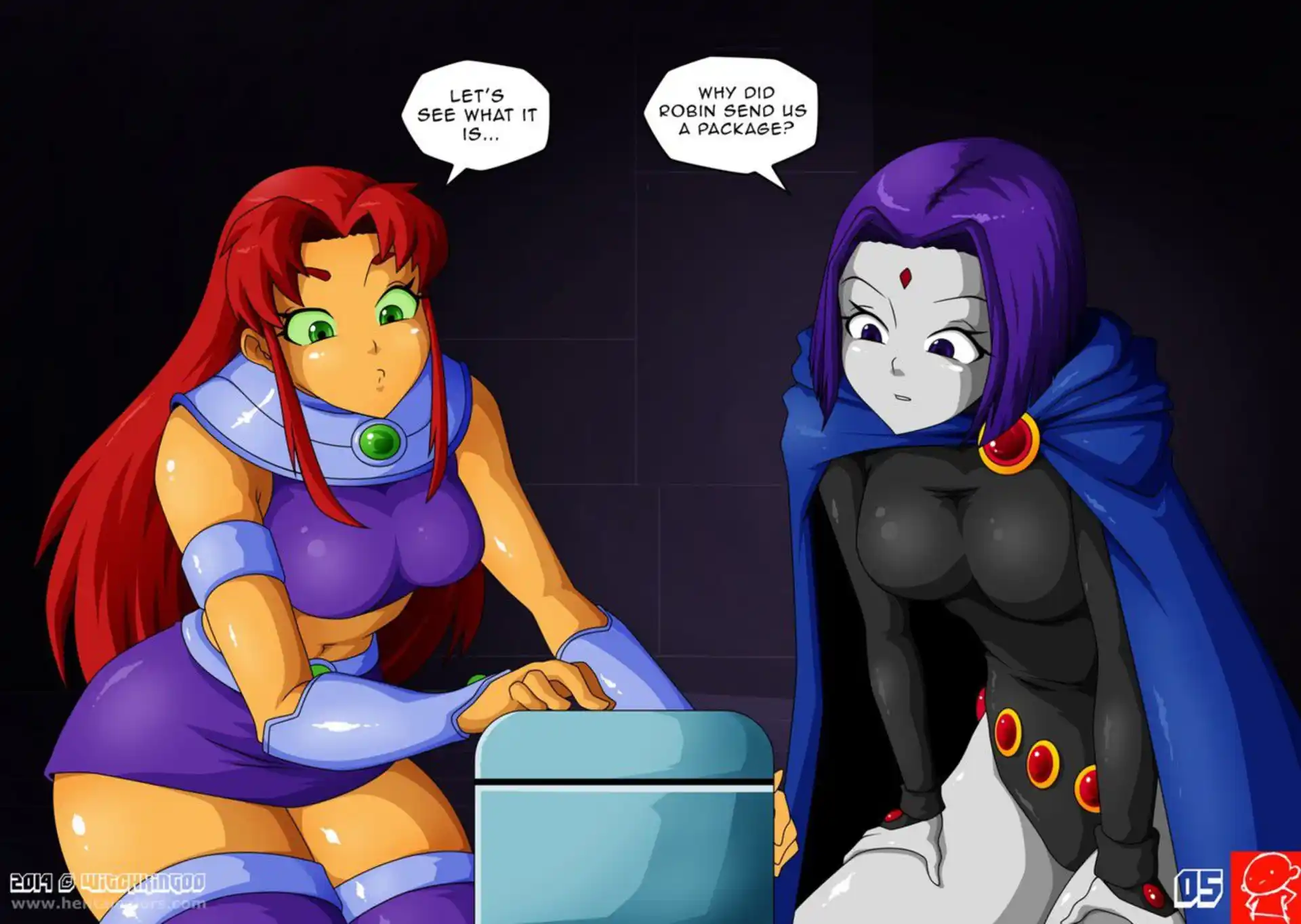The Magic Crystal The Magic Crystal - Chapter 1 (Teen Titans) page 6