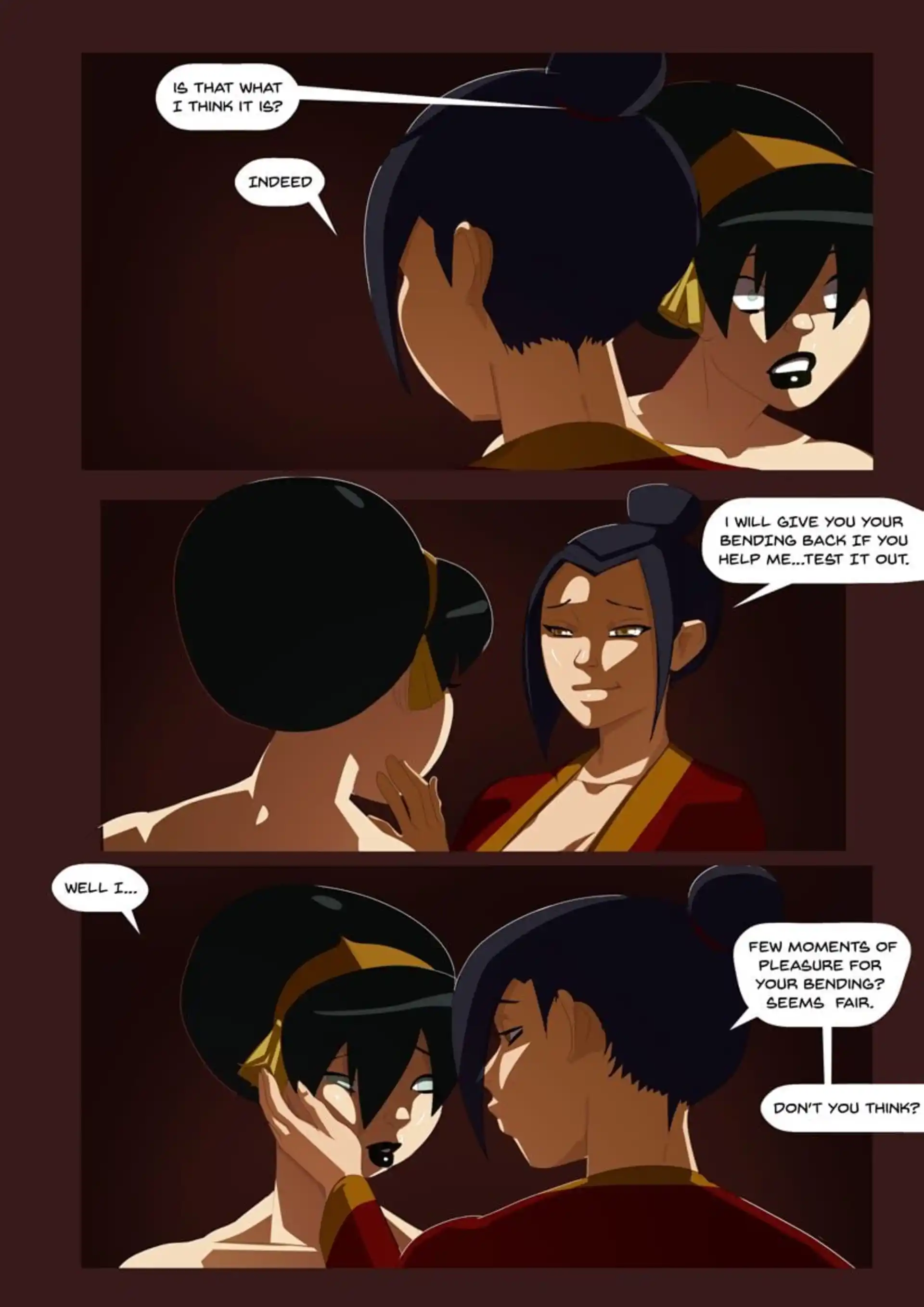Toph Heavy Toph Heavy - Chapter 1-2 (Avatar: The Last Airbender) page 9
