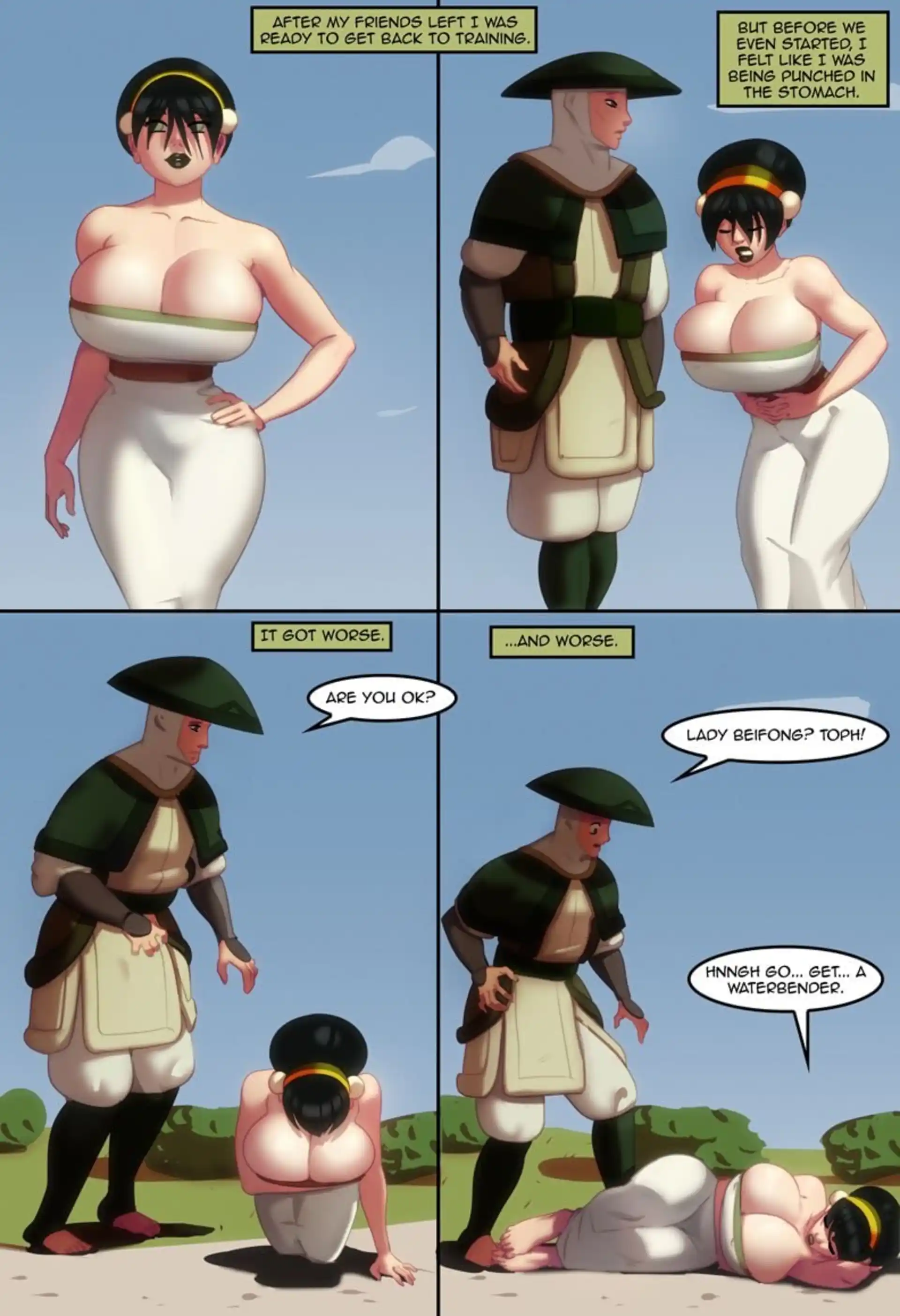 Toph Heavy 1 . Toph Heavy - Chapter 3 - Part 1 (Avatar: The Last Airbender) page 6