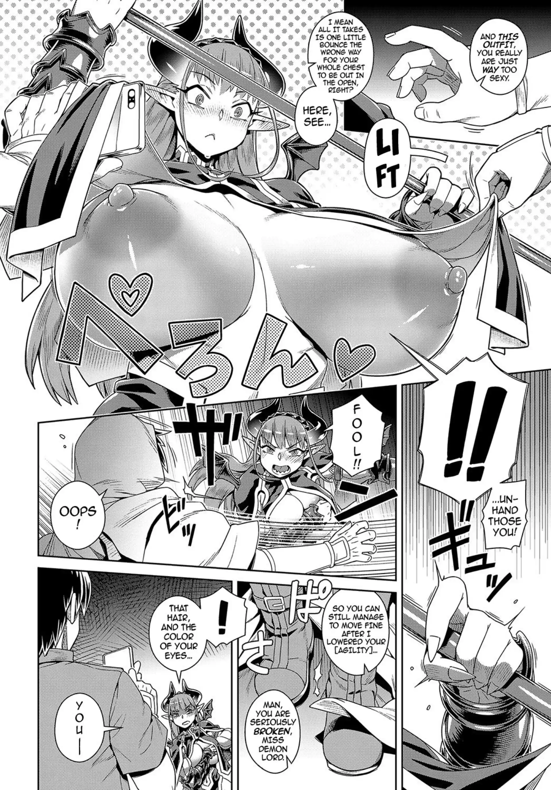 Defeating The Demon Lord  With A Lewd Smart Phone Defeating The Demon Lord (Last Boss) With A Lewd Smart Phone - Chapter 1 page 4