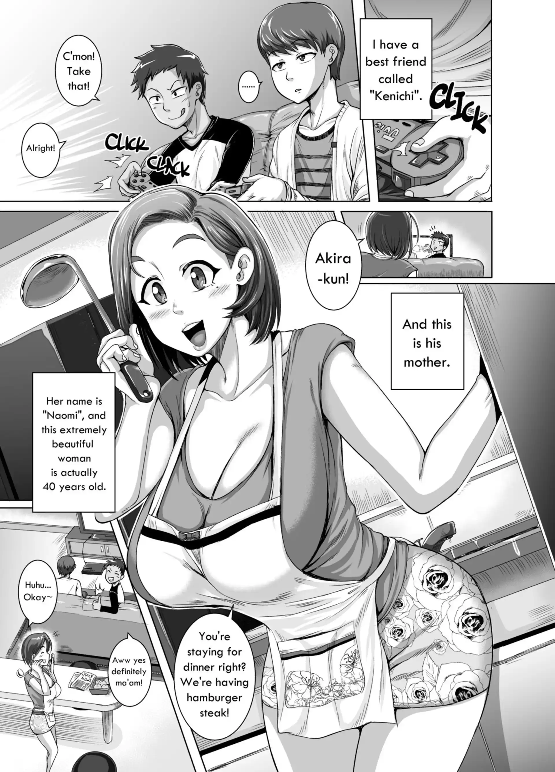 Jukujo Daisuki – Naomi-san Jukujo Daisuki - Naomi-san - Chapter 1-4 page 1