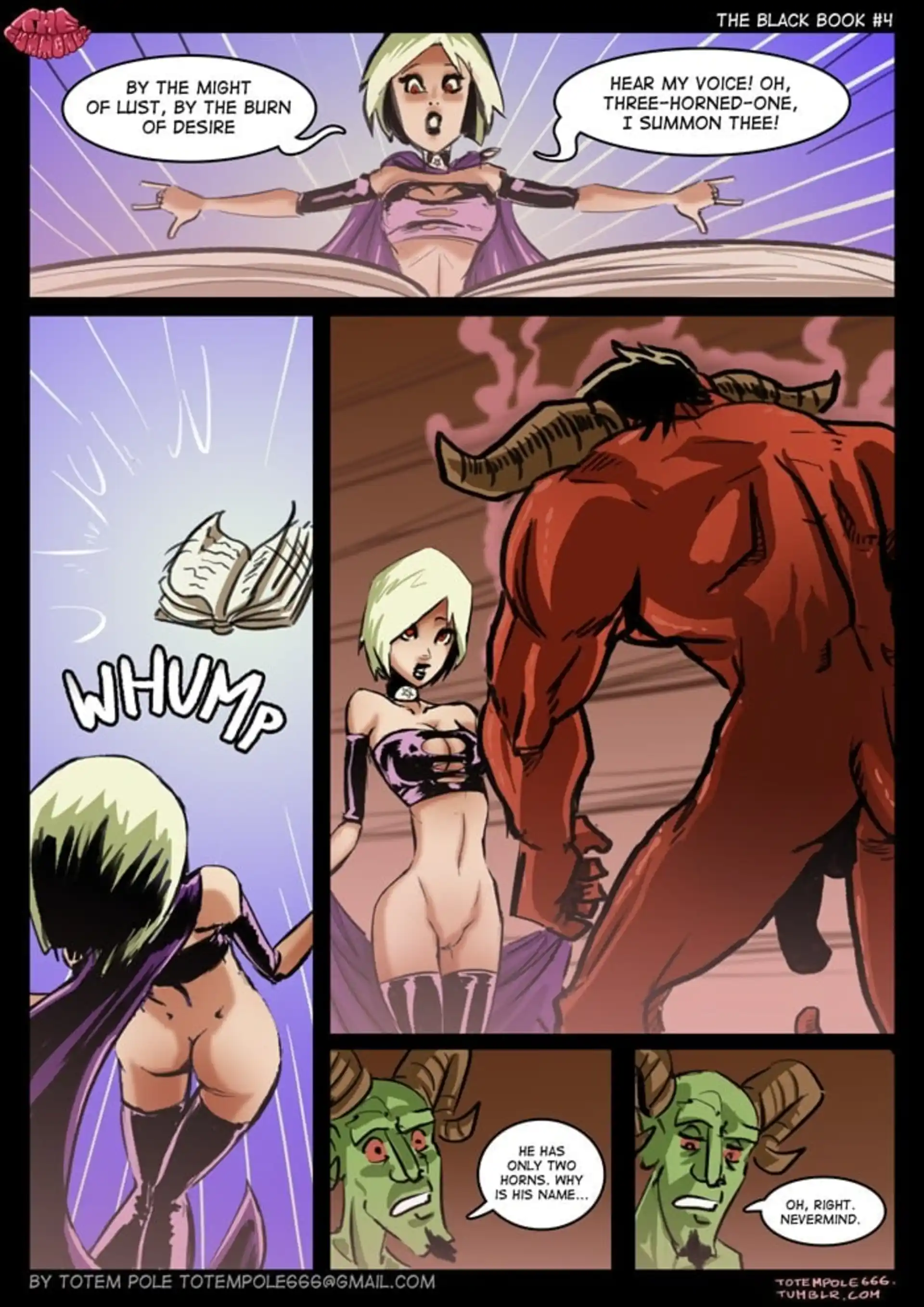 HOT The Cummoner 5 . The Cummoner - Chapter 1.5 - Side Story #1 The Black Book page 5