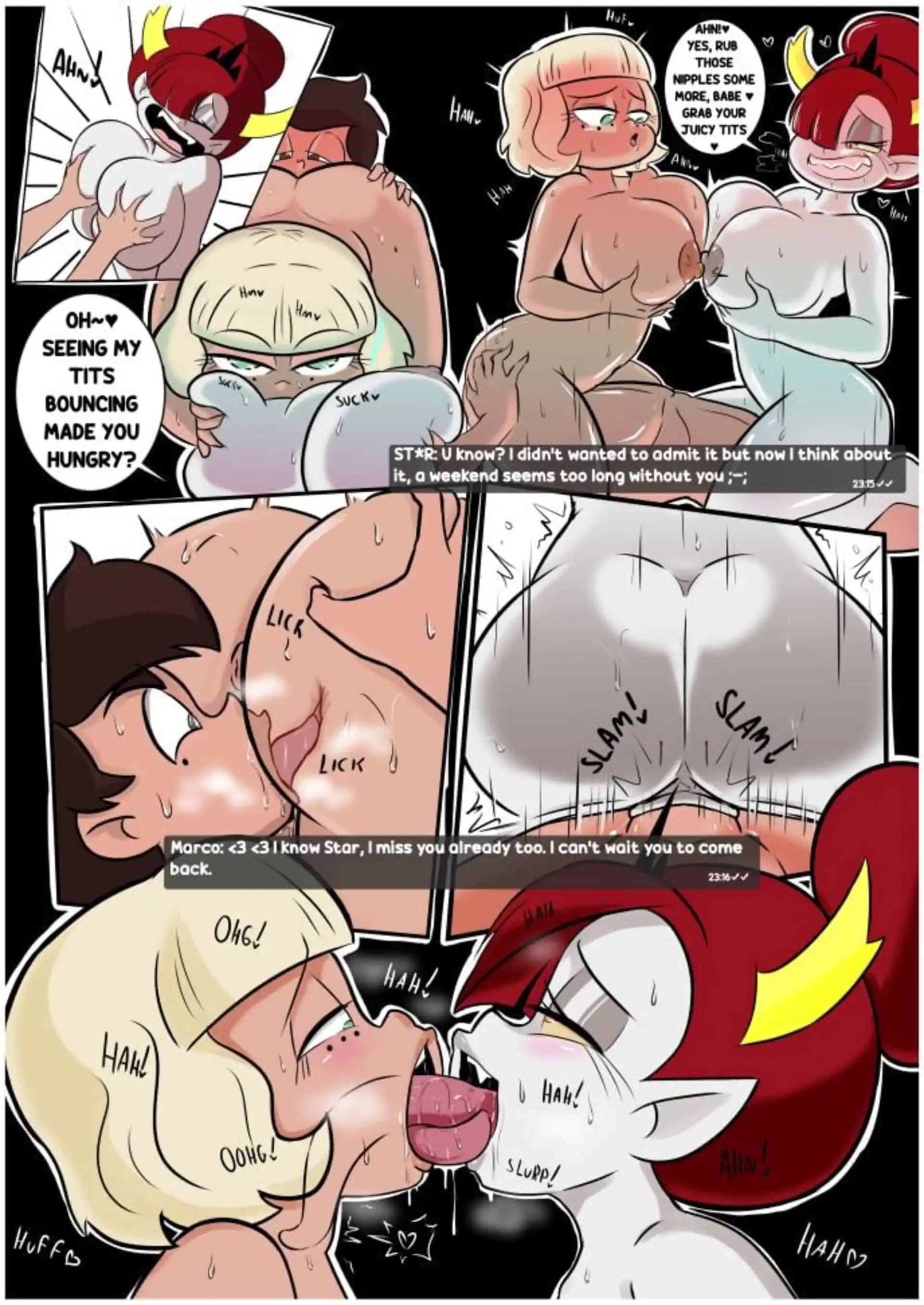 Cheat Weekend Cheat Weekend: Friday Night - Chapter 1 (Star vs. The Forces of Evil) page 8