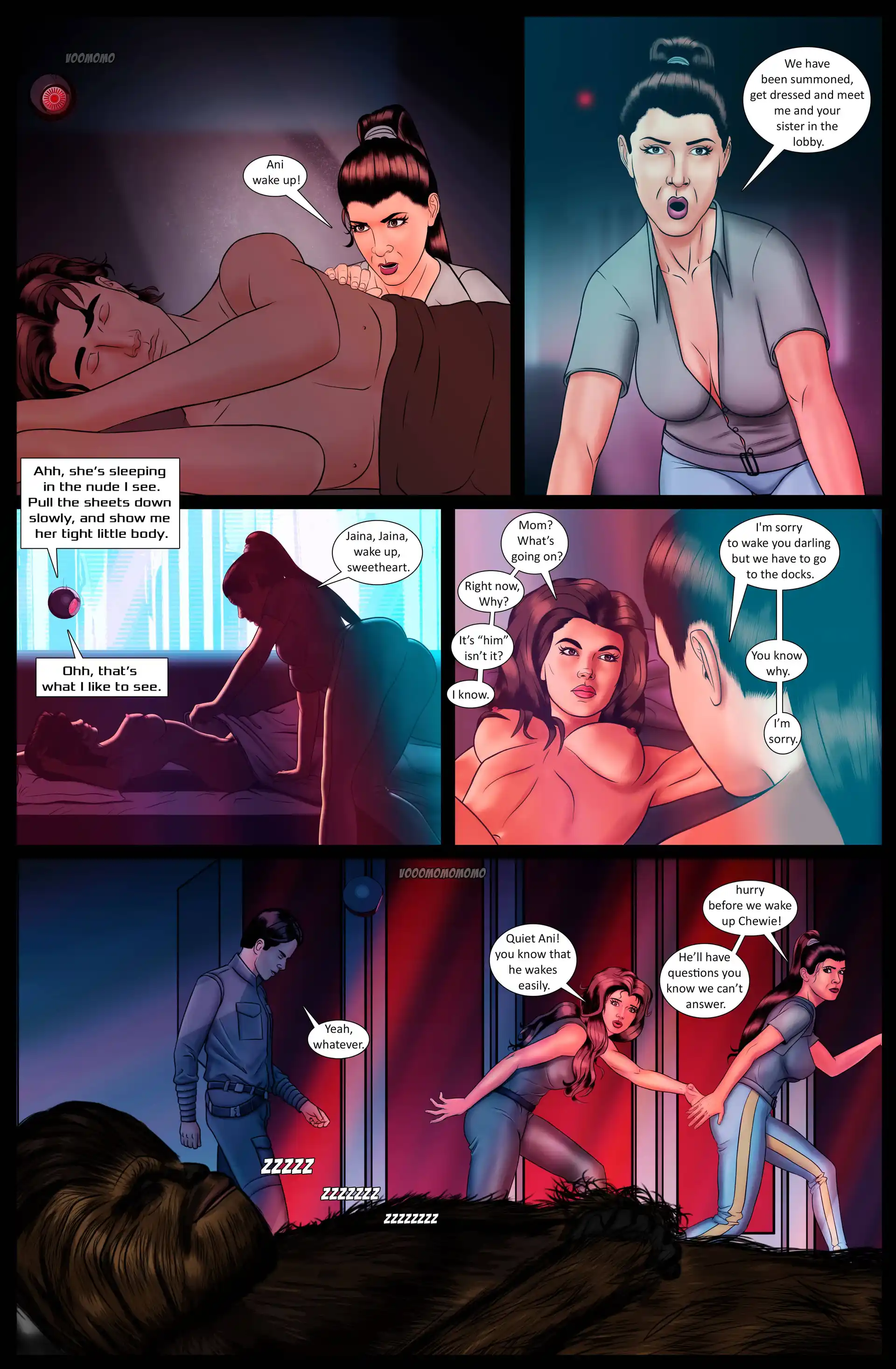 Leia’s Despair Leia's Despair - Chapter 1 (Star Wars) page 8