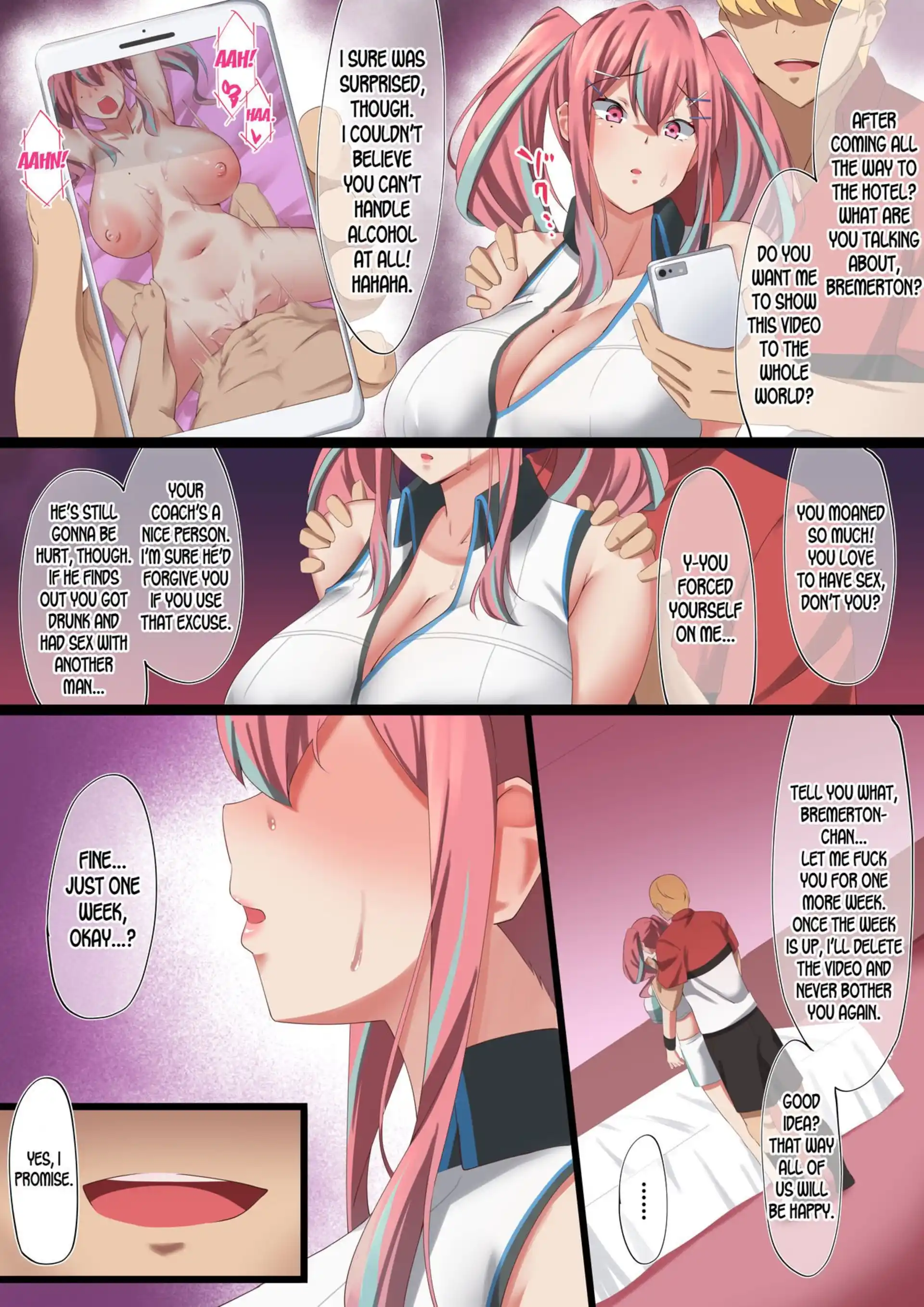 My Girlfriend With Huge Breasts Being Taken Down By A Tenisa Yarichin Man My Girlfriend With Huge Breasts Being Taken Down By A Tenisa Yarichin Man - Chapter 1 (Azur Lane) page 5