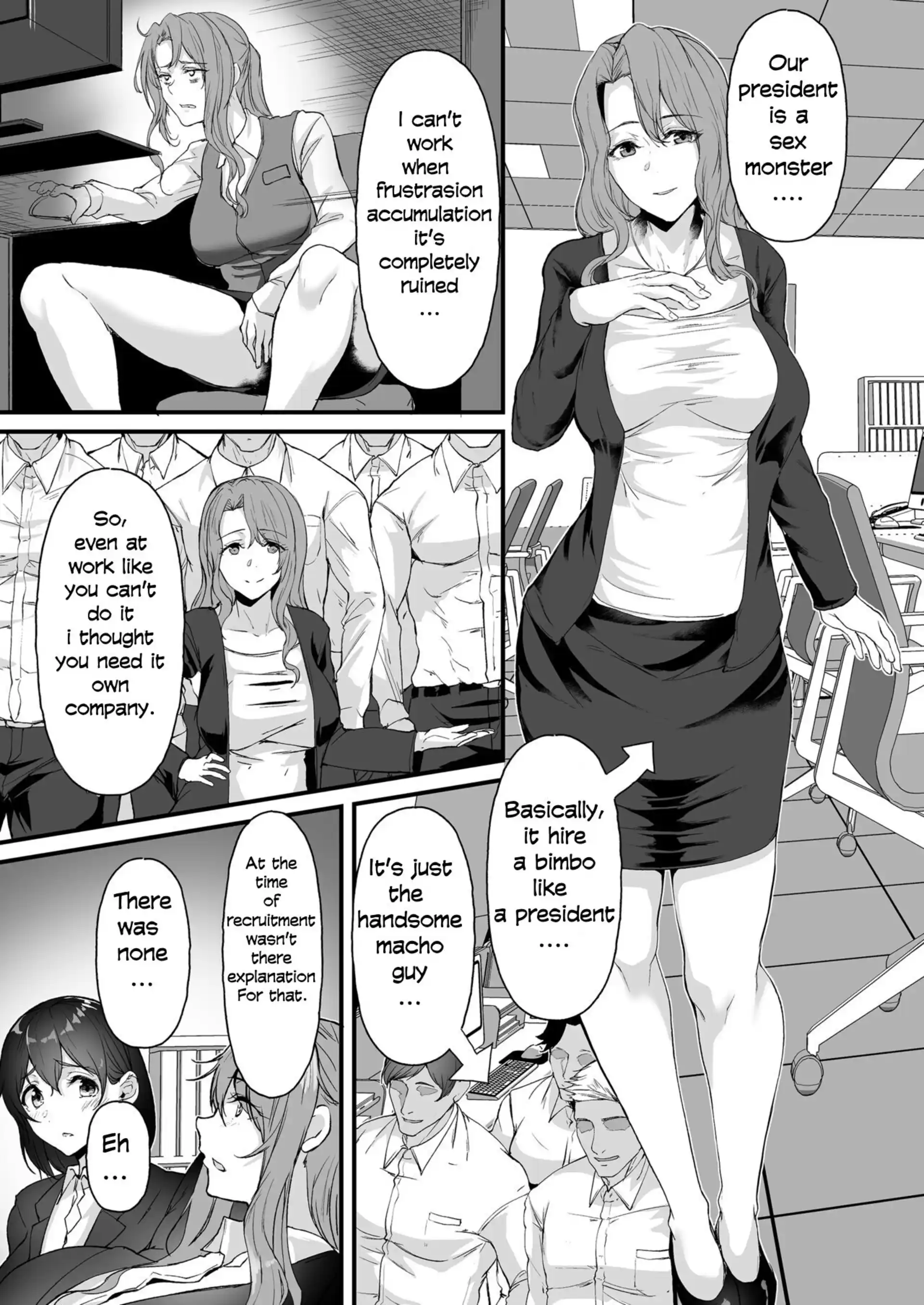 A new graduate who joined a company where there are only sluts!! A new graduate who joined a company where there are only sluts!! - Chapter 1 page 21