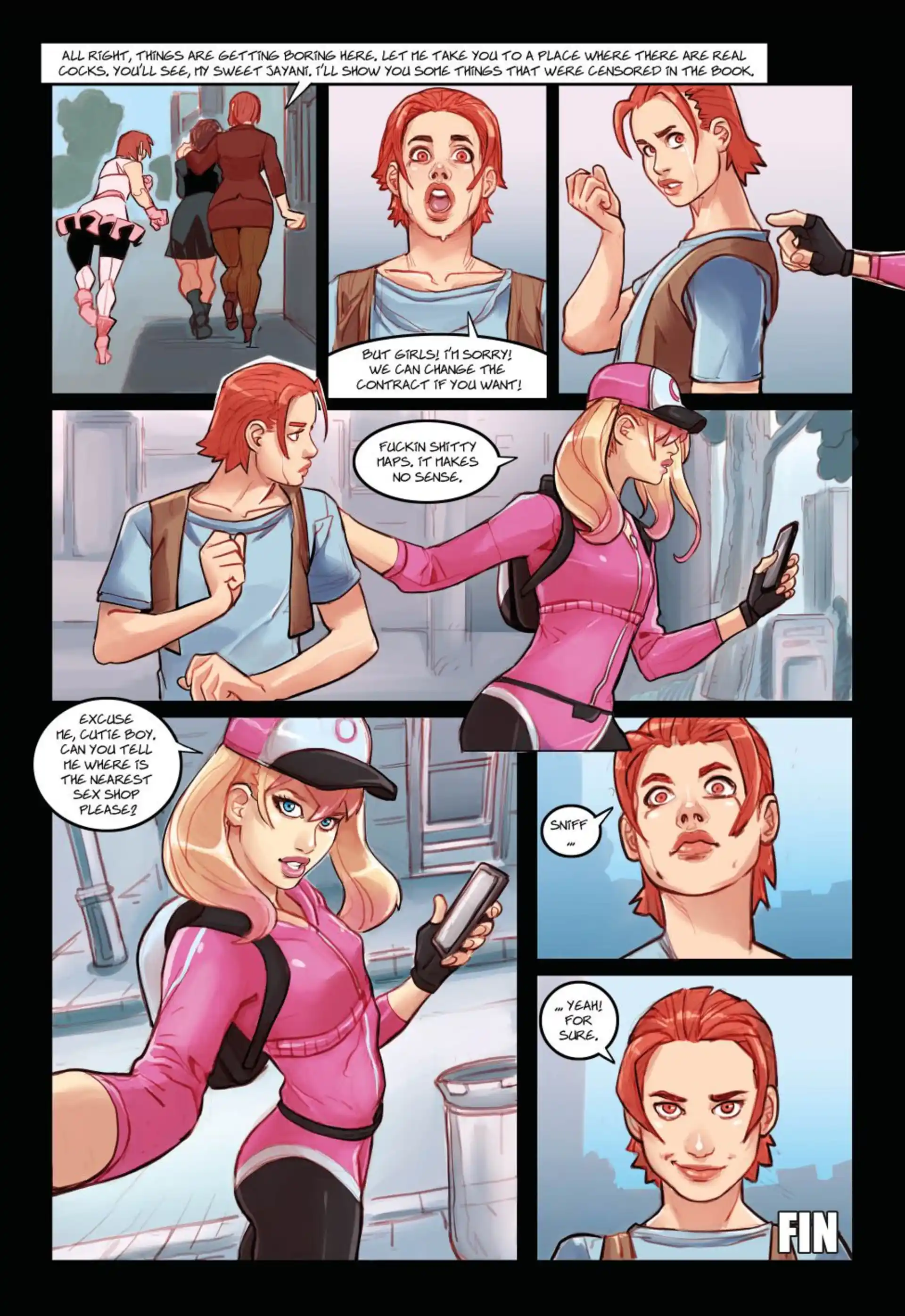 It’s A Trap Transexual Education - Chapter 3 page 21