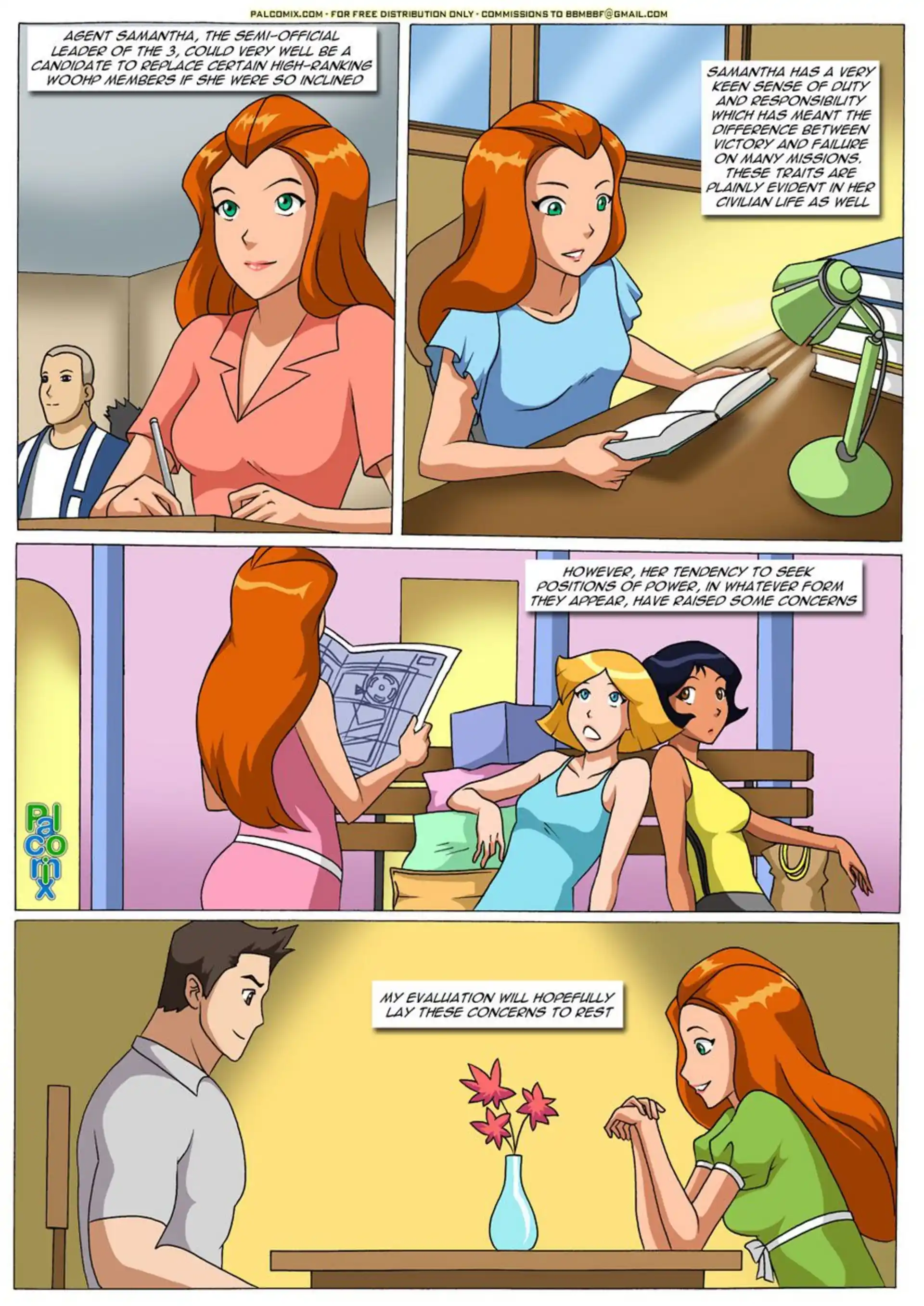 Deep Cover Evaluation Deep Cover Evaluation - Chapter 1 (Totally Spies!) page 7