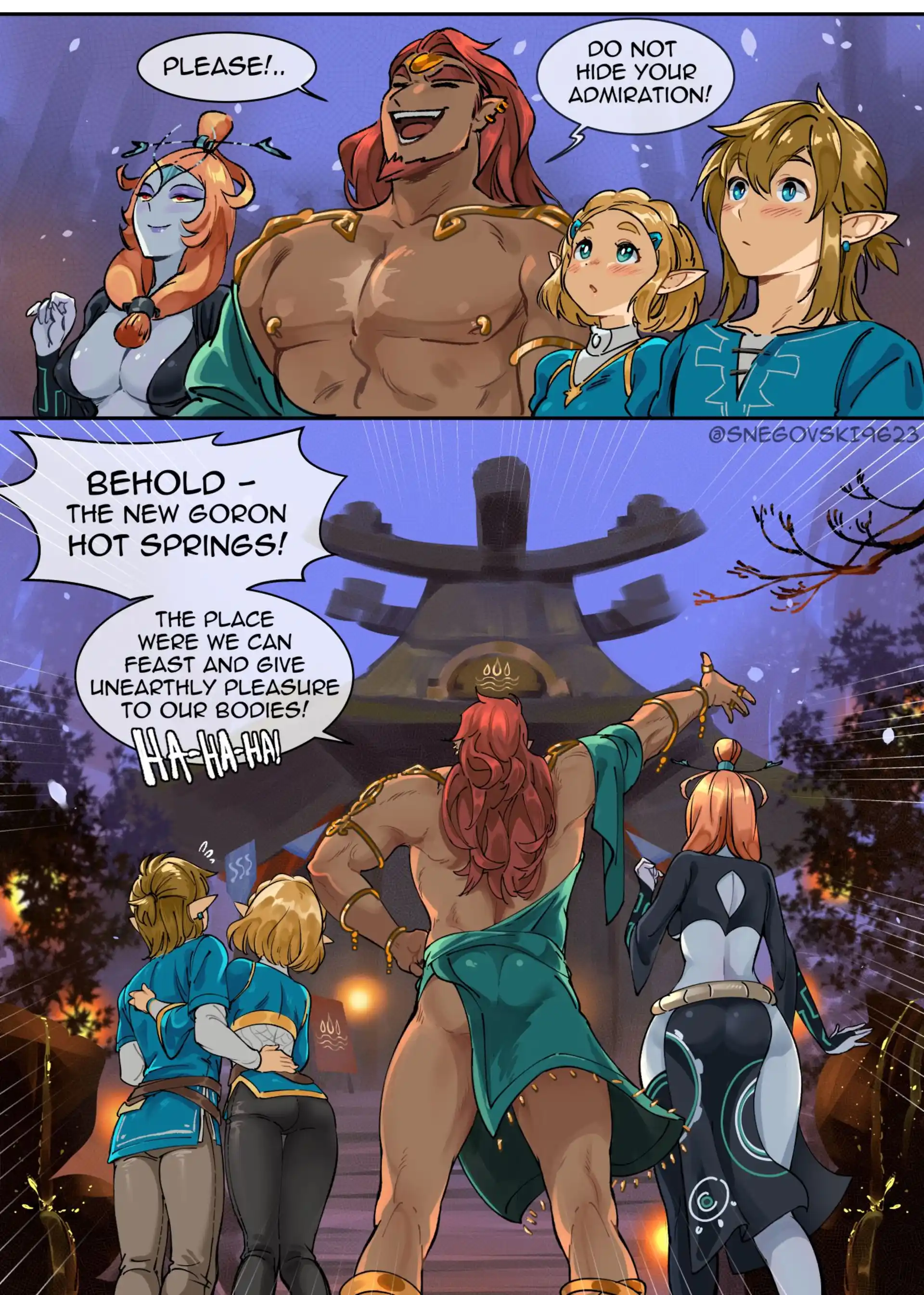 Zelda’s Double Date Zelda's Double Date - Chapter 1 (The Legend of Zelda) page 2