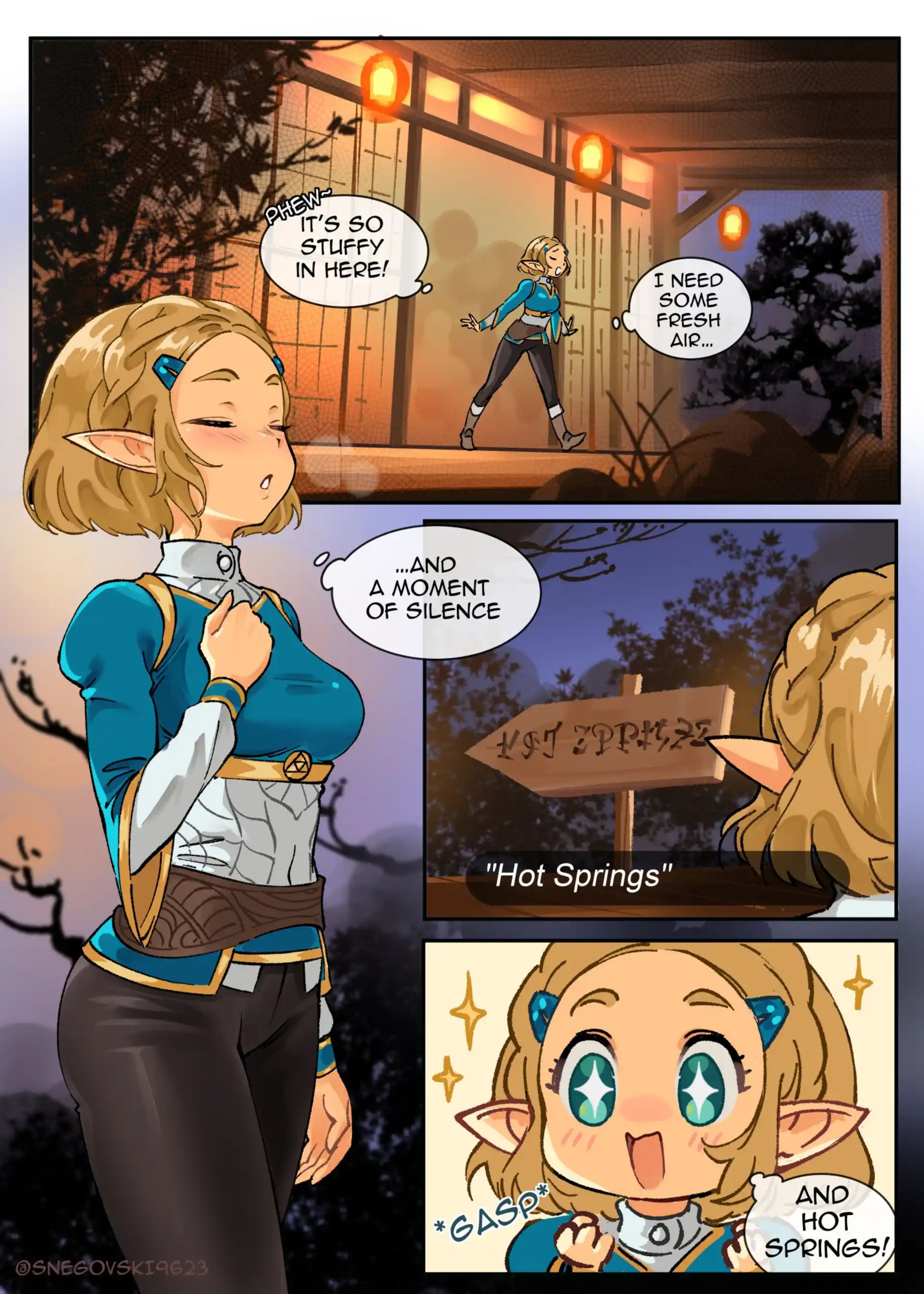 Zelda’s Double Date Zelda's Double Date - Chapter 1 (The Legend of Zelda) page 4