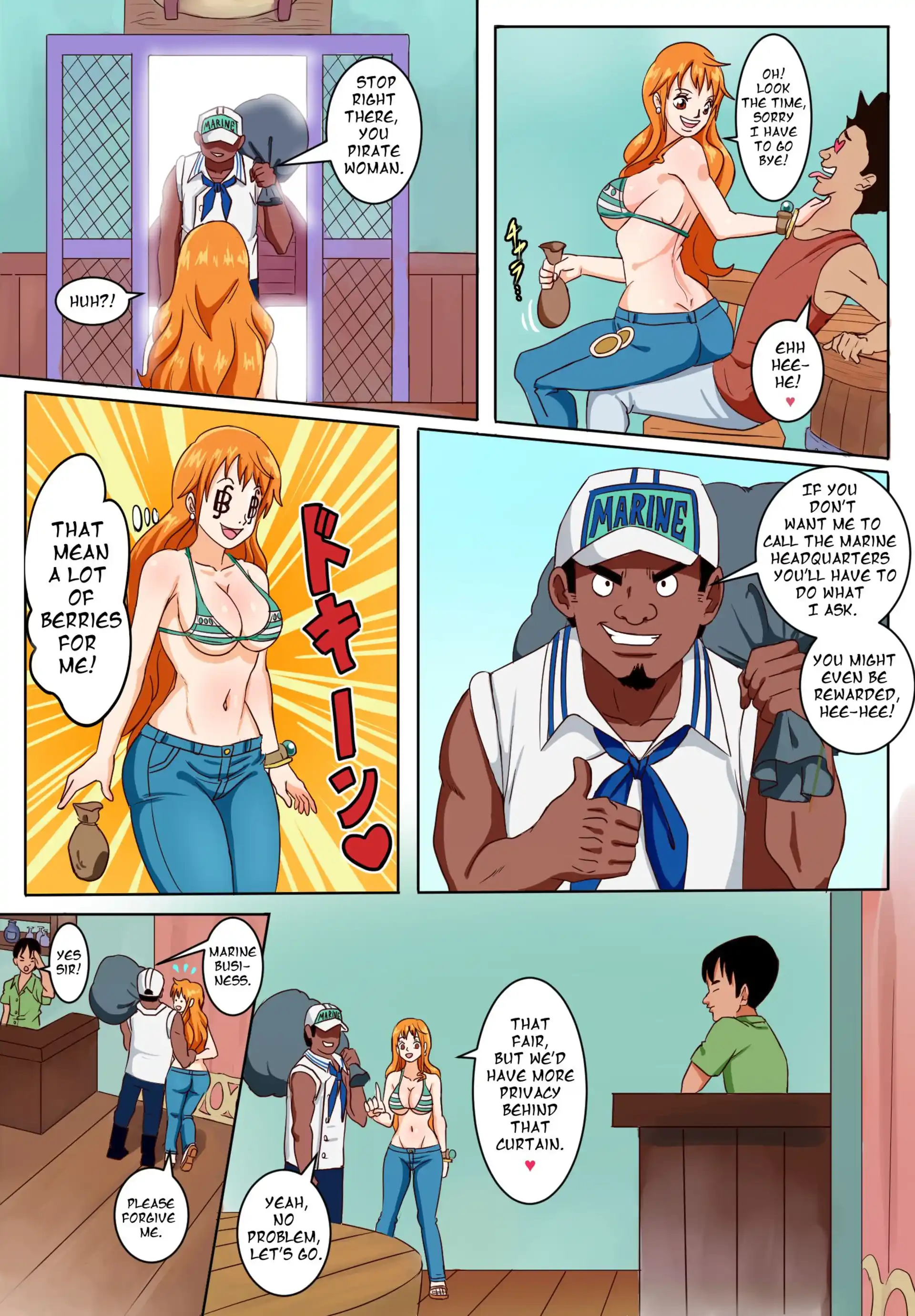 Pirate Girls At The Bar Pirate Girls At The Bar - Chapter 1 (One Piece) page 4