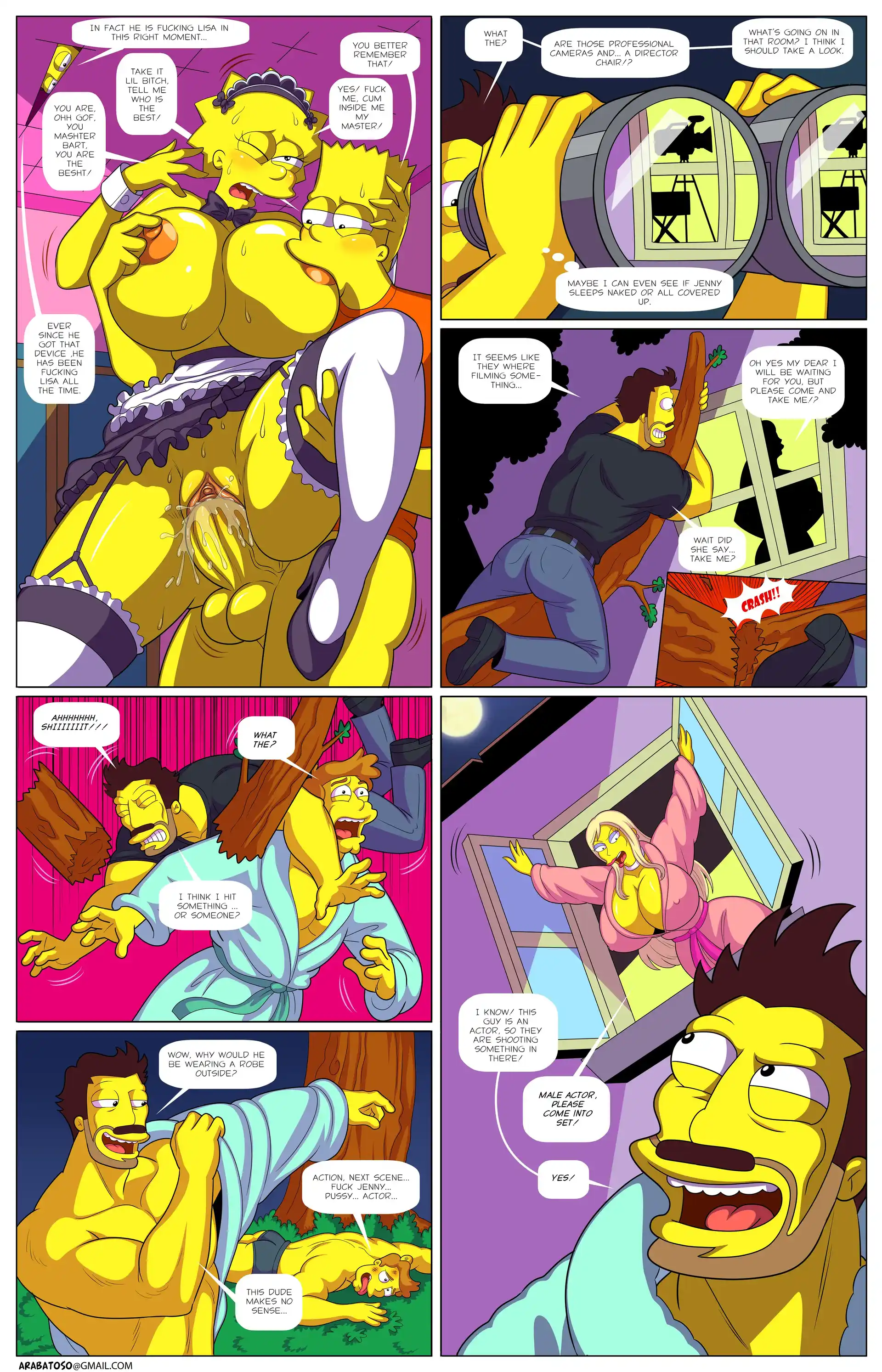 Darren’s Adventure Darren's Adventure - Chapter 8 (The Simpsons) page 3