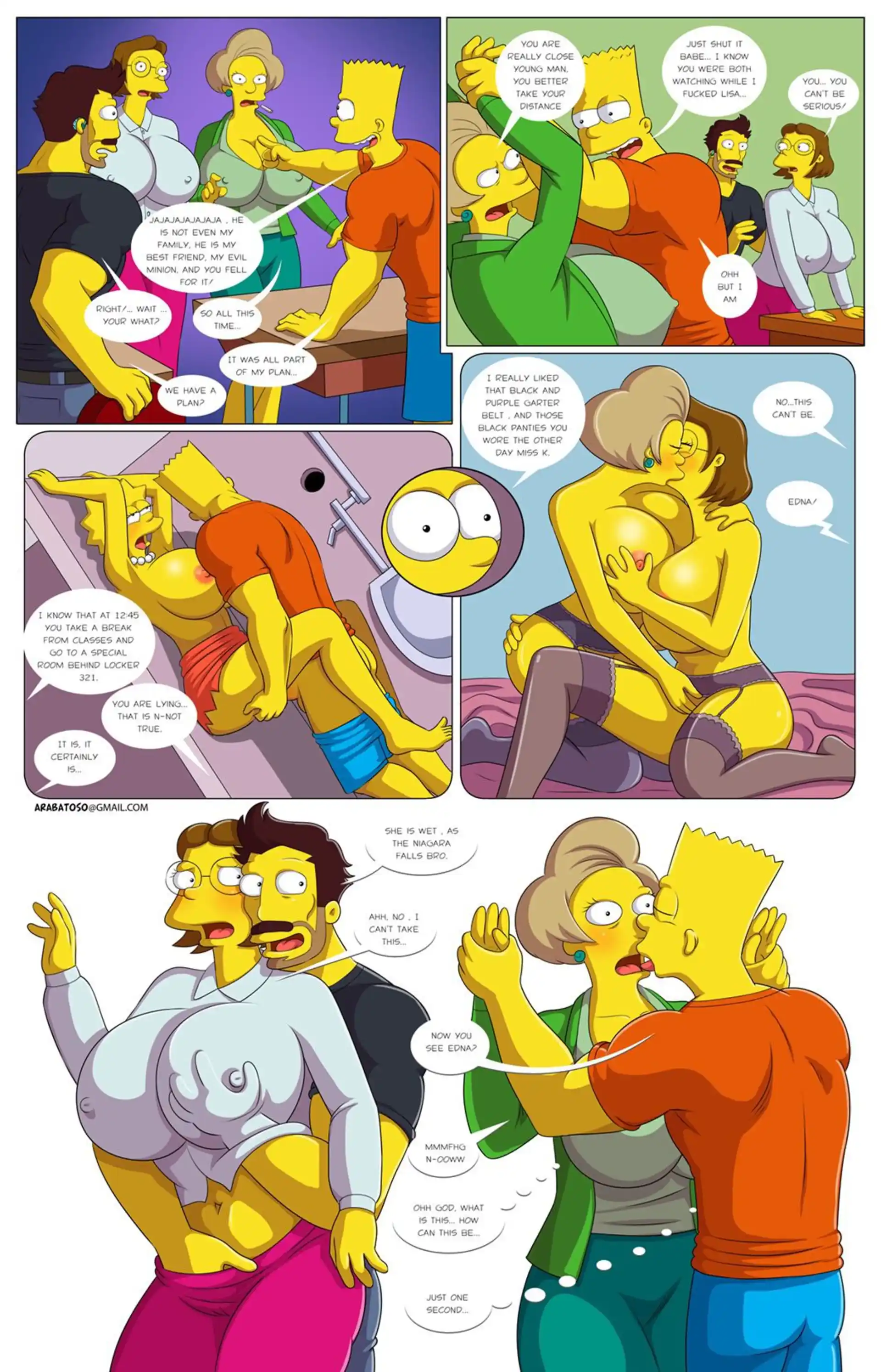 Darren’s Adventure Darren's Adventure - Chapter 6 (The Simpsons) page 3