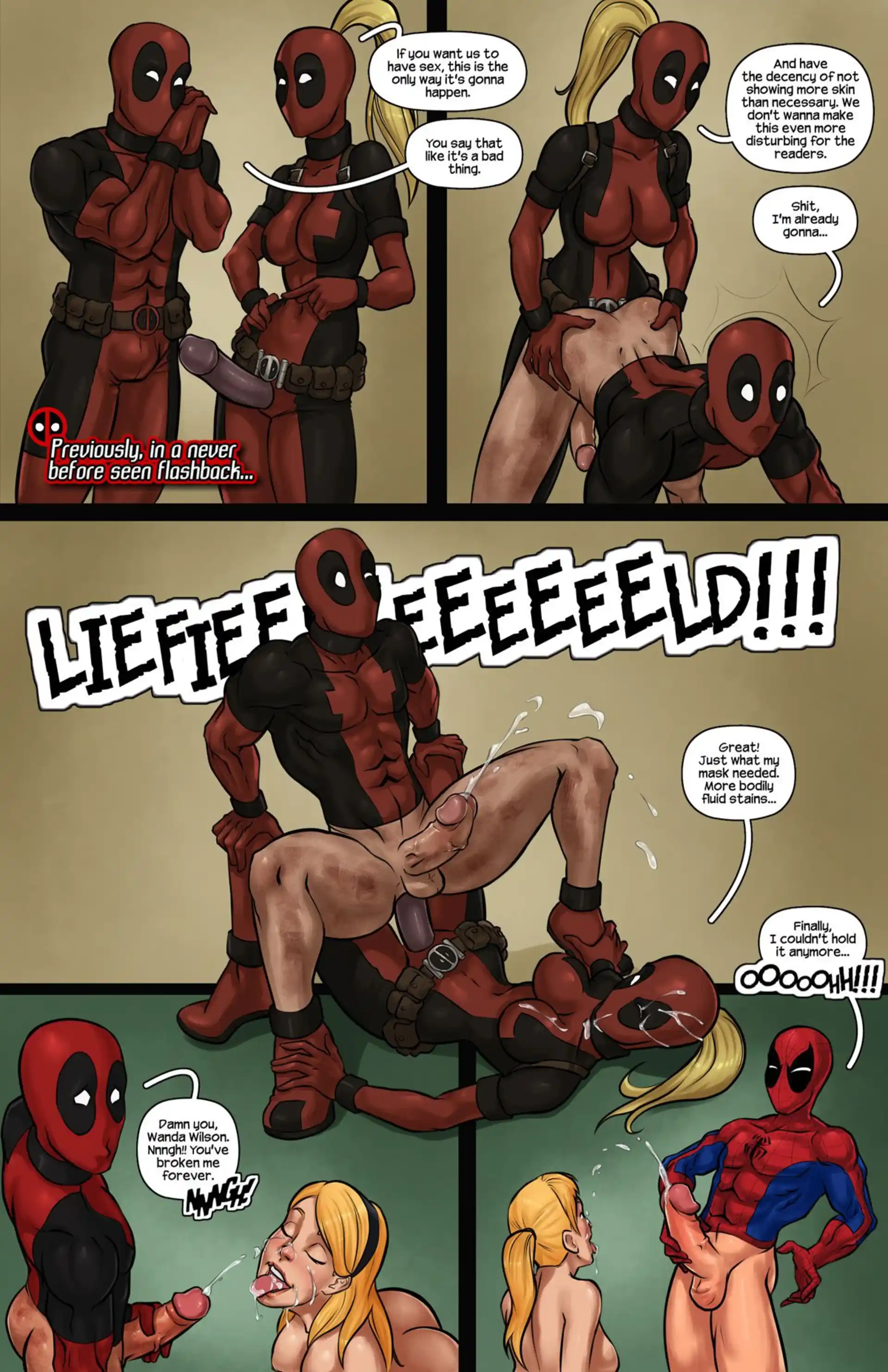 Gwen Stacys Are The Sole Property Of Deadpool Gwen Stacys Are The Sole Property Of Deadpool - Chapter 1 (Deadpool , Spider-Man) page 9