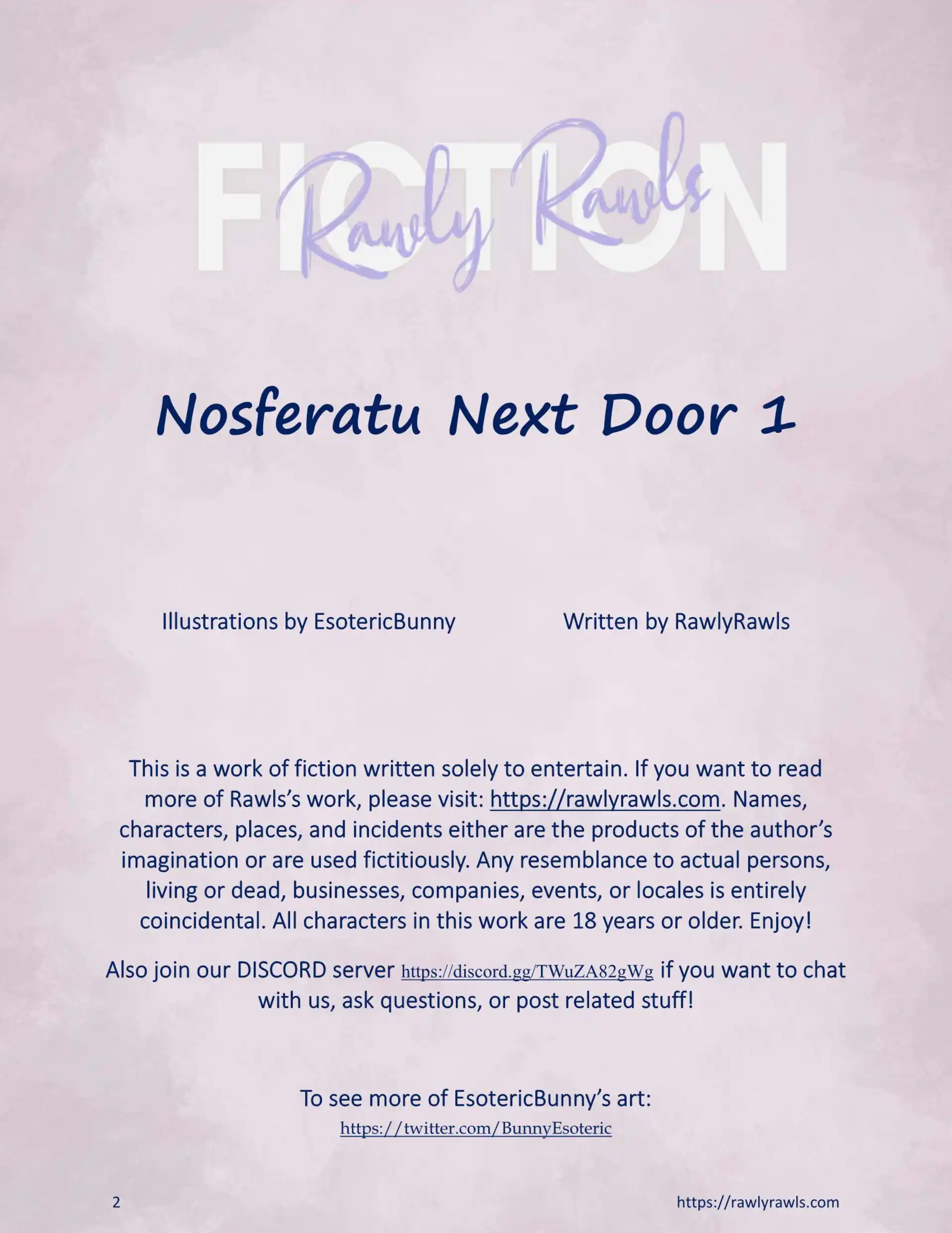 Nosferatu Next Door Nosferatu Next Door - Chapter 1 page 2