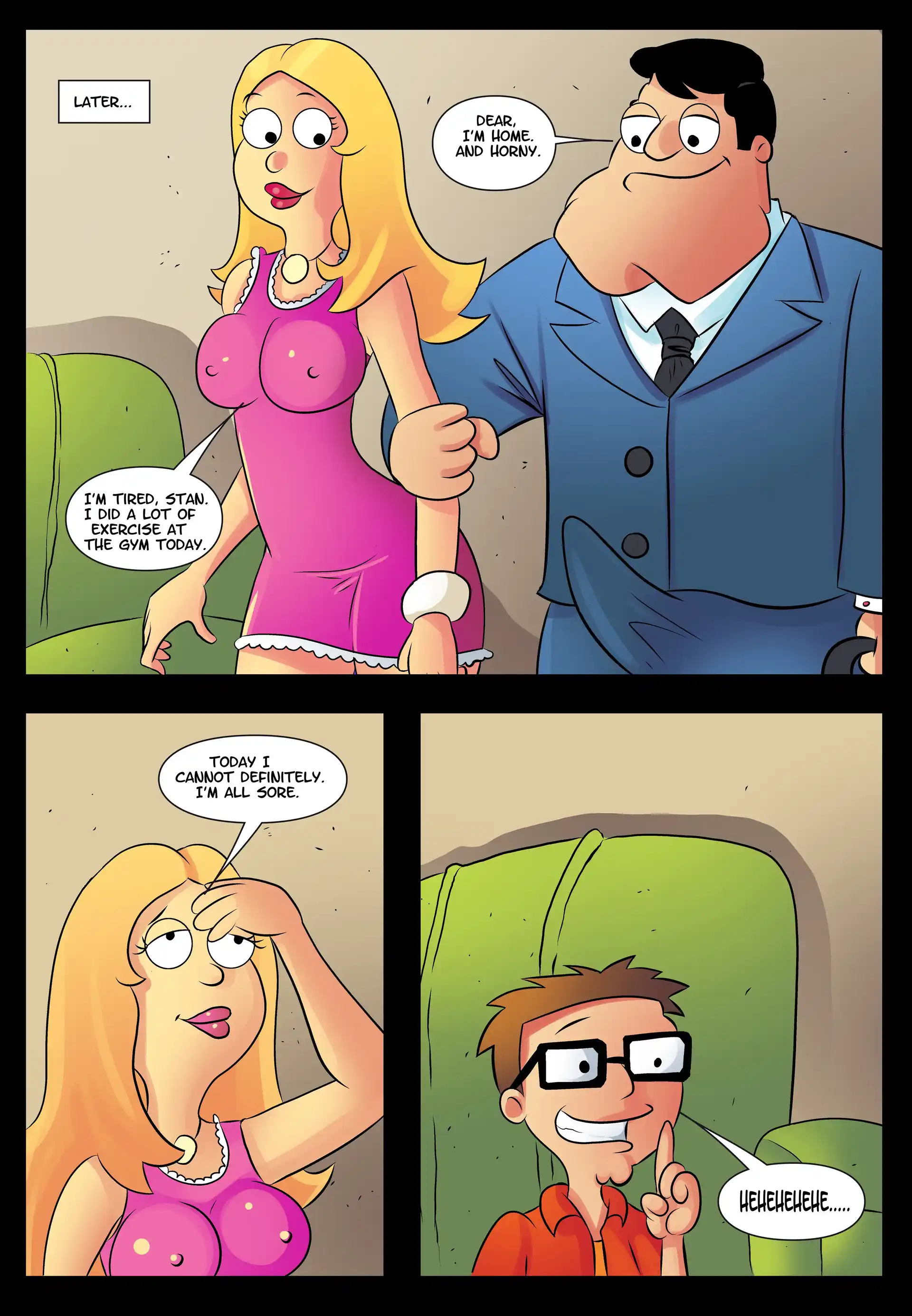 Steve and Francine Steve and Francine - Chapter 1 (American Dad!) page 10