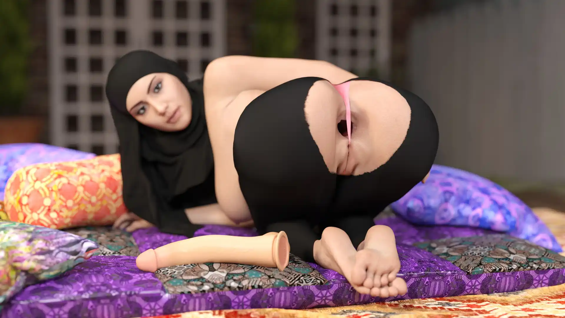 Artworks , Commissions And Image Sets Hijabi Anal Solo - [VforVendettaV] page 10