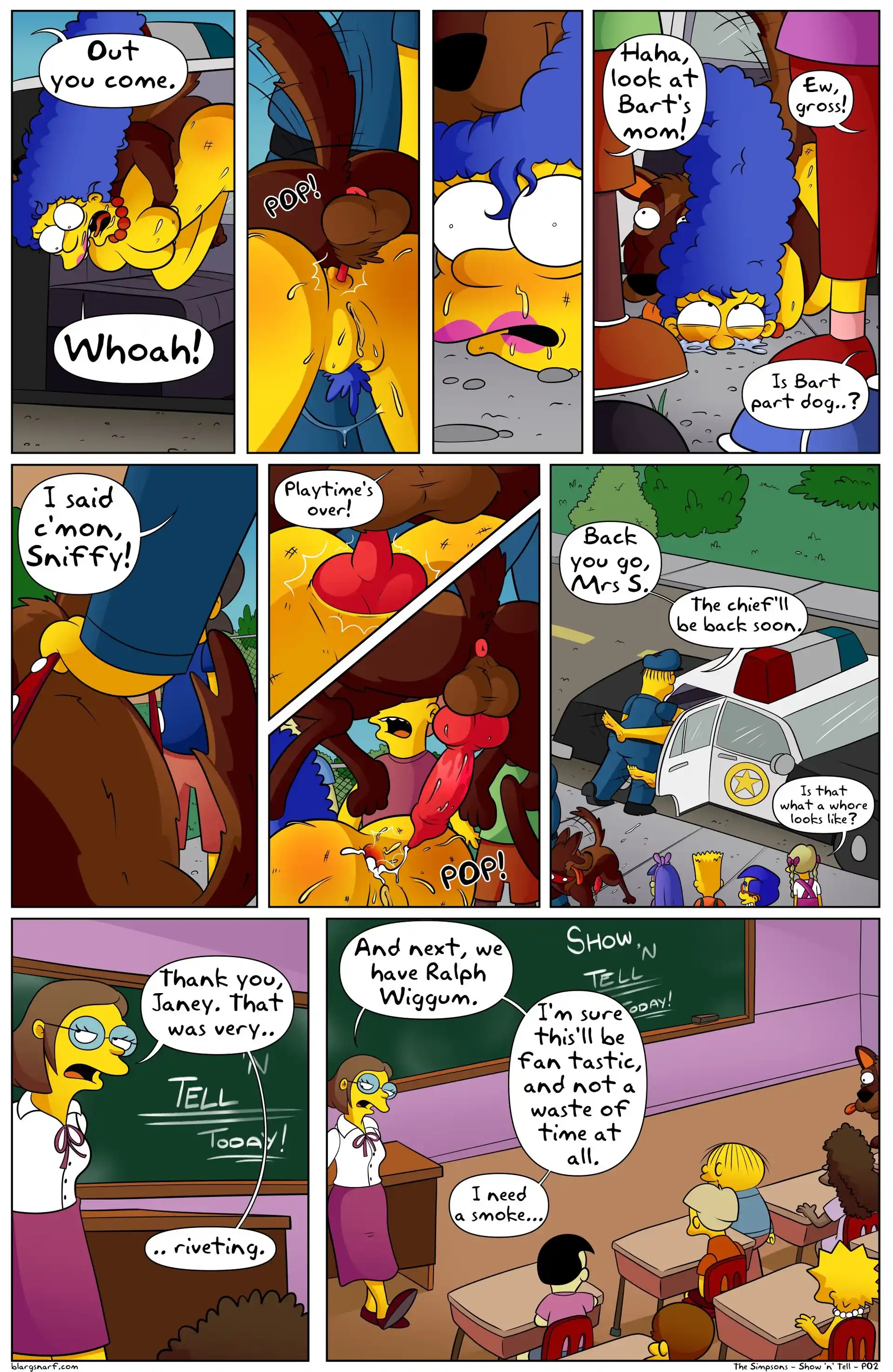 Show’n Tell Show'n Tell - (The Simpsons) page 3