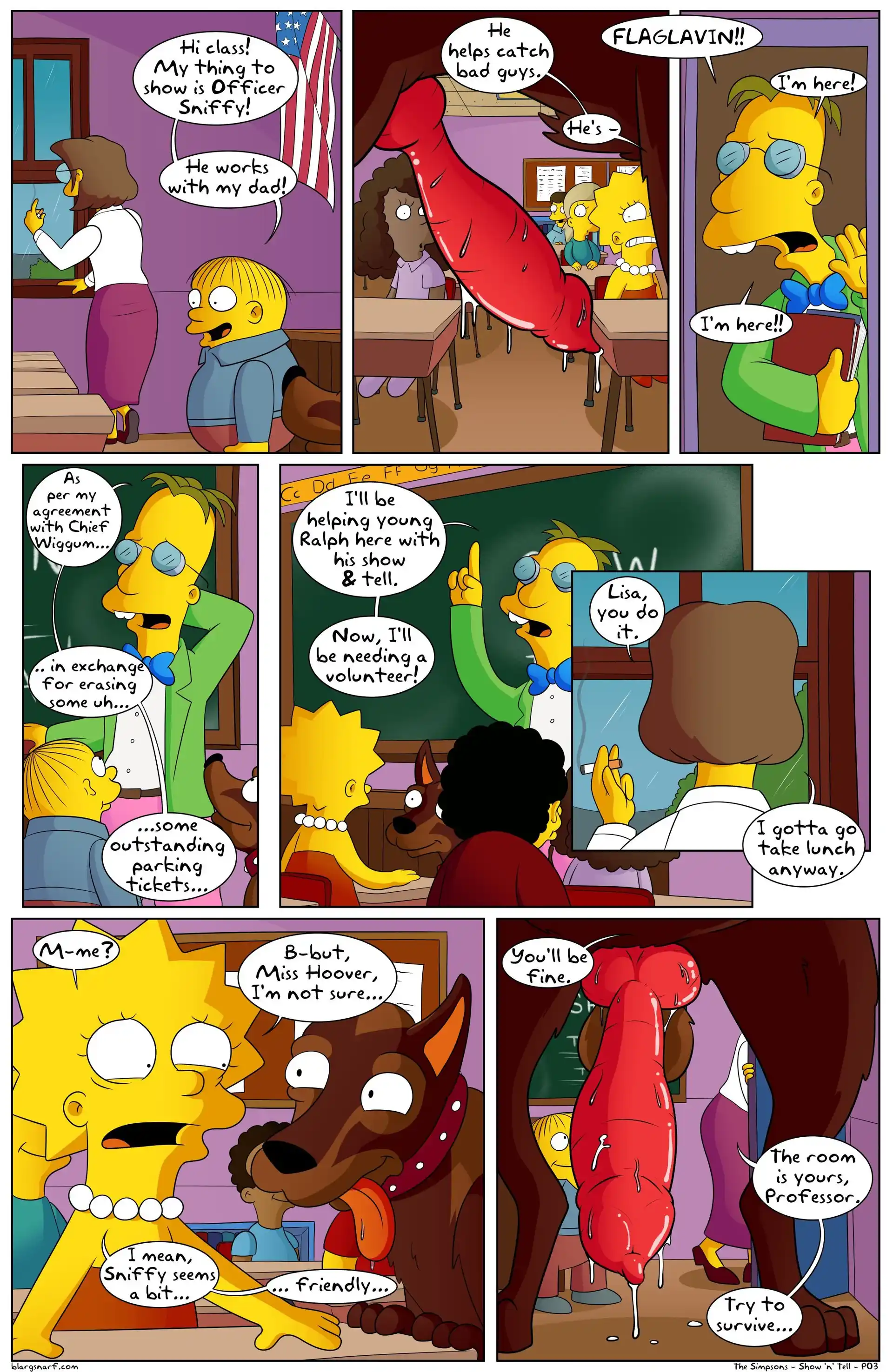 Show’n Tell Show'n Tell - (The Simpsons) page 4