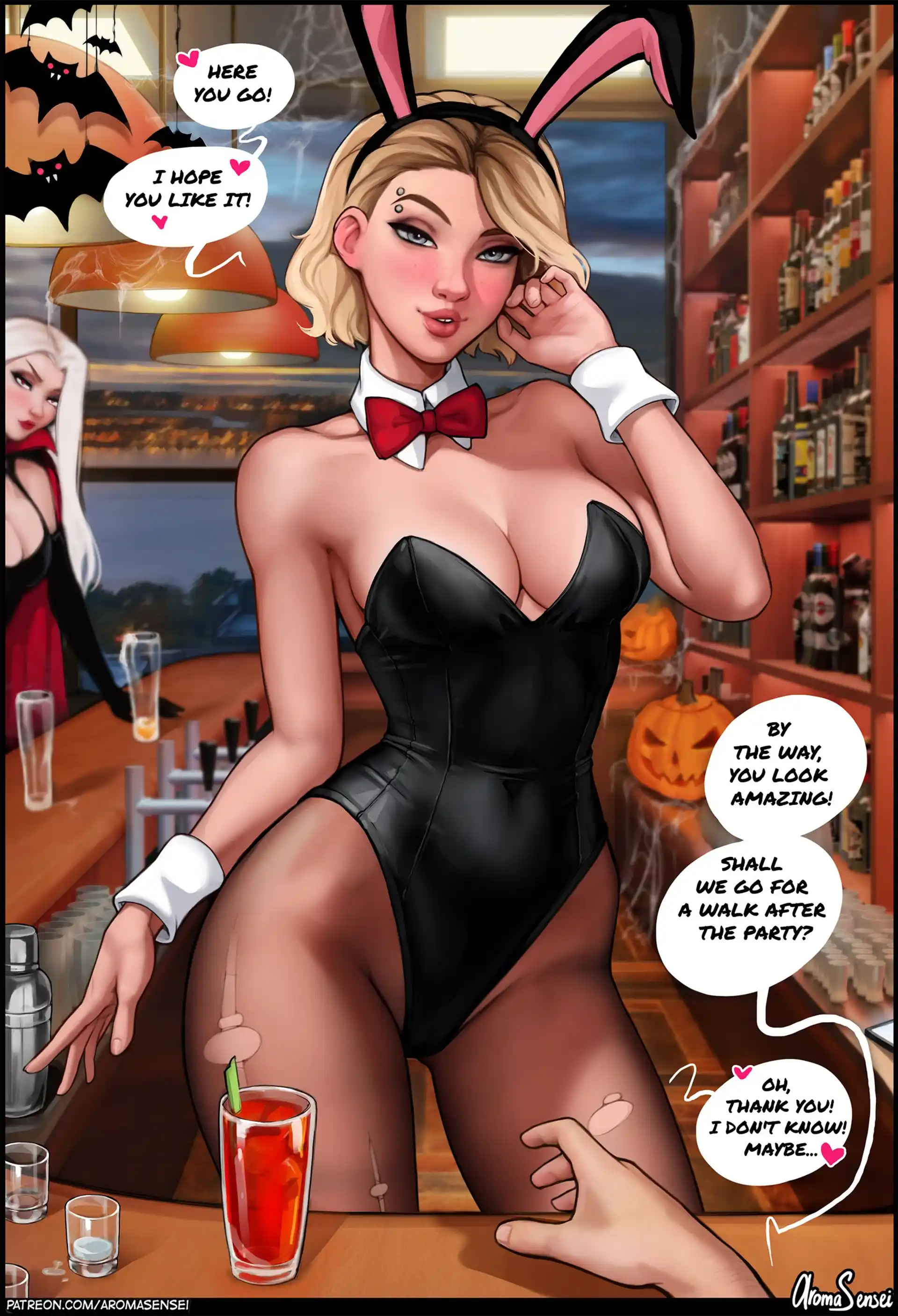 Patreon Collection Halloween party at Frozen Inc! - page 3